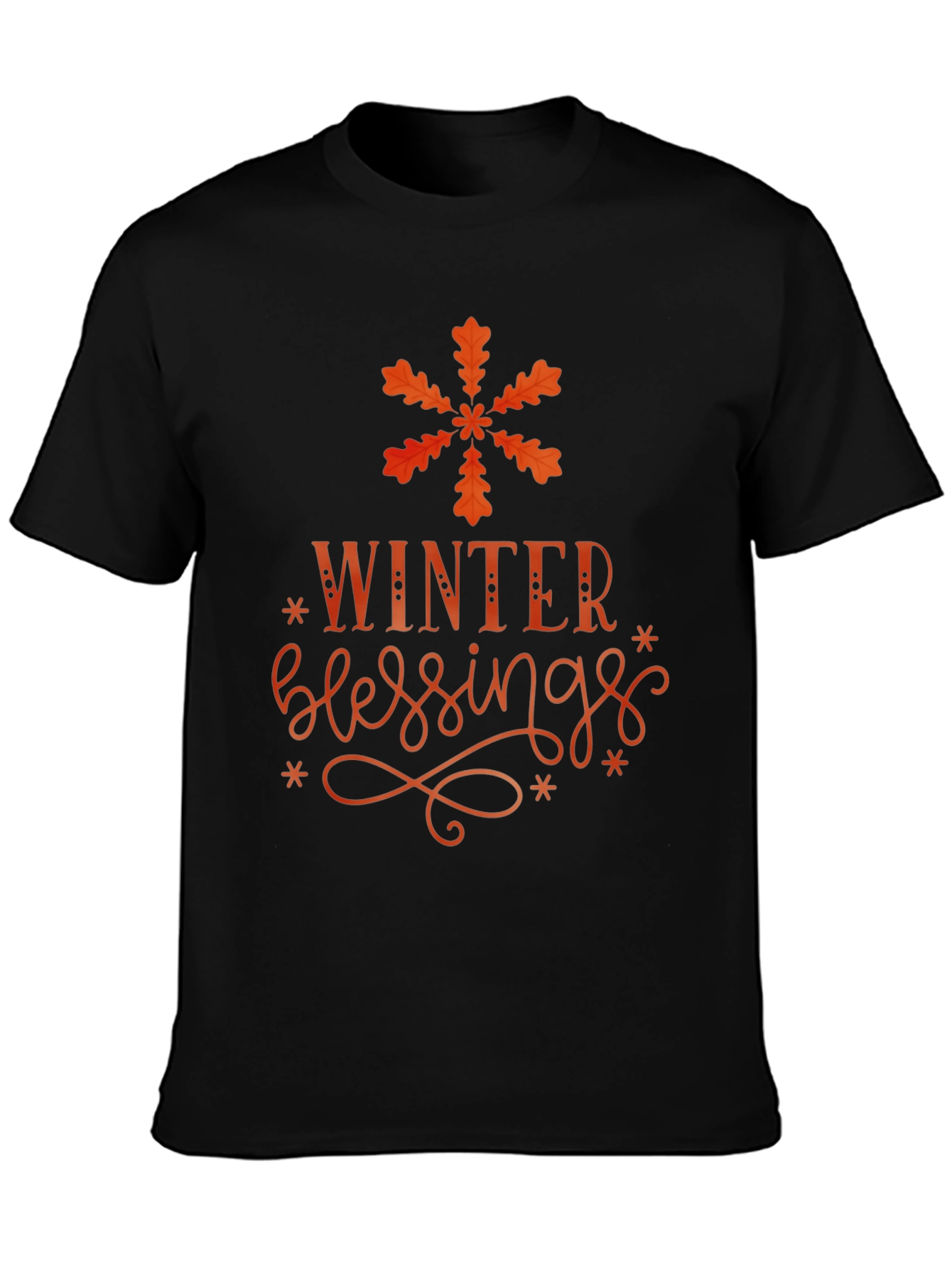 Winter Blessings Graphic Tee - Cozy & Stylish