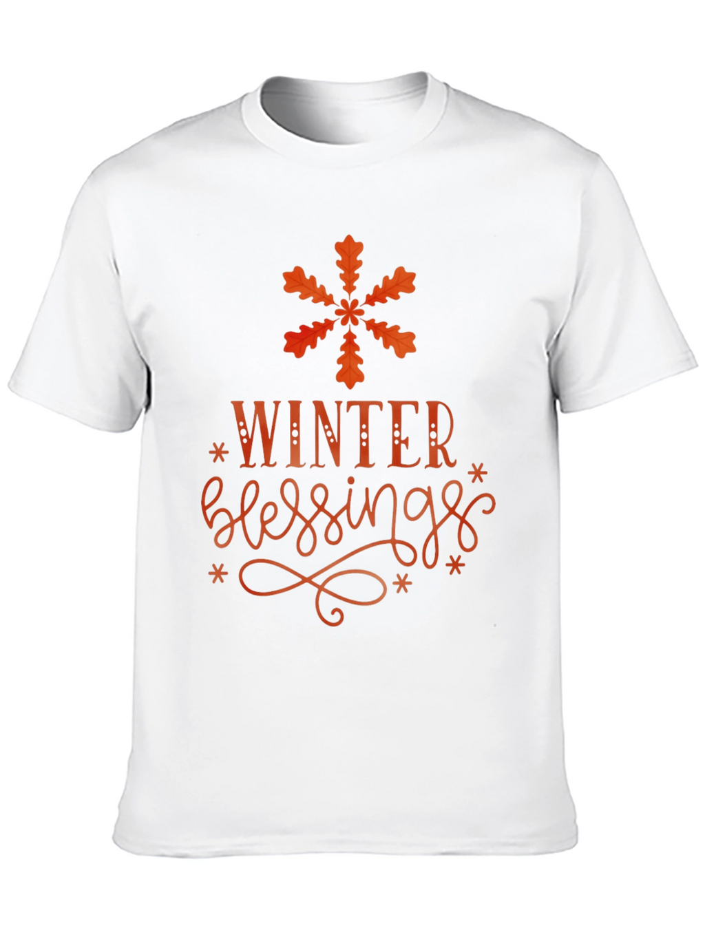 Winter Blessings Graphic Tee - Cozy & Stylish