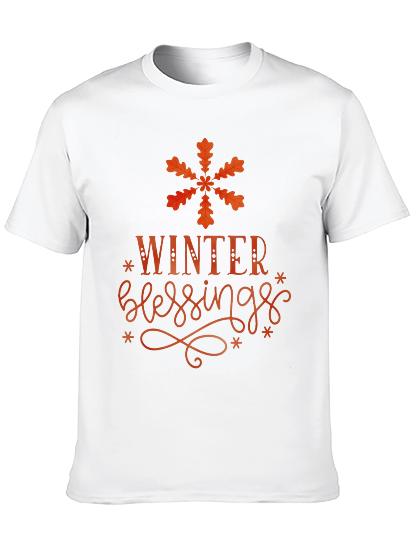 Winter Blessings Graphic Tee - Cozy & Stylish