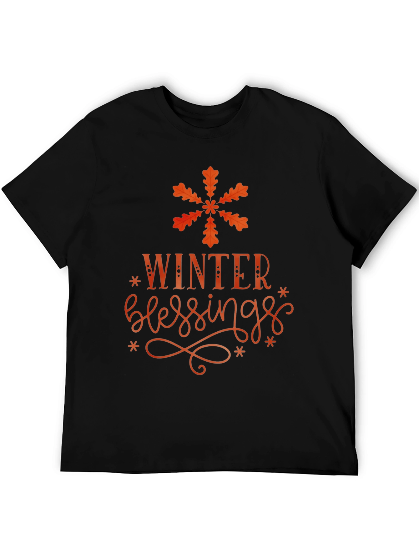 Winter Blessings Graphic Tee - Cozy & Stylish
