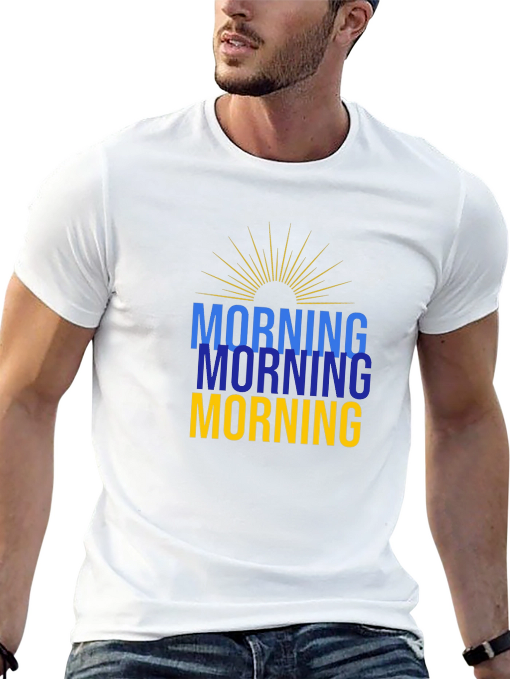 Morning Graphic Print T-Shirt