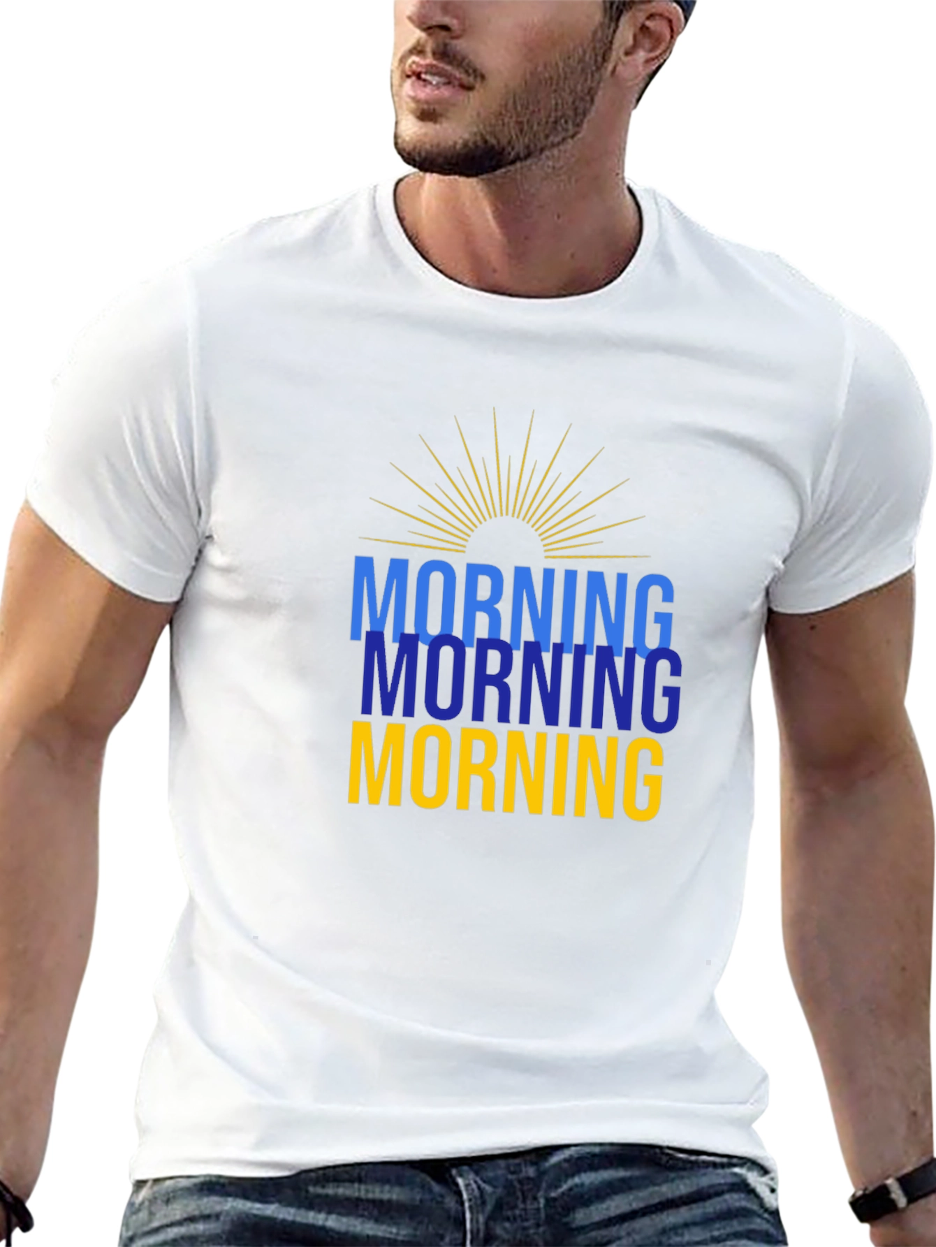 Morning Graphic Print T-Shirt
