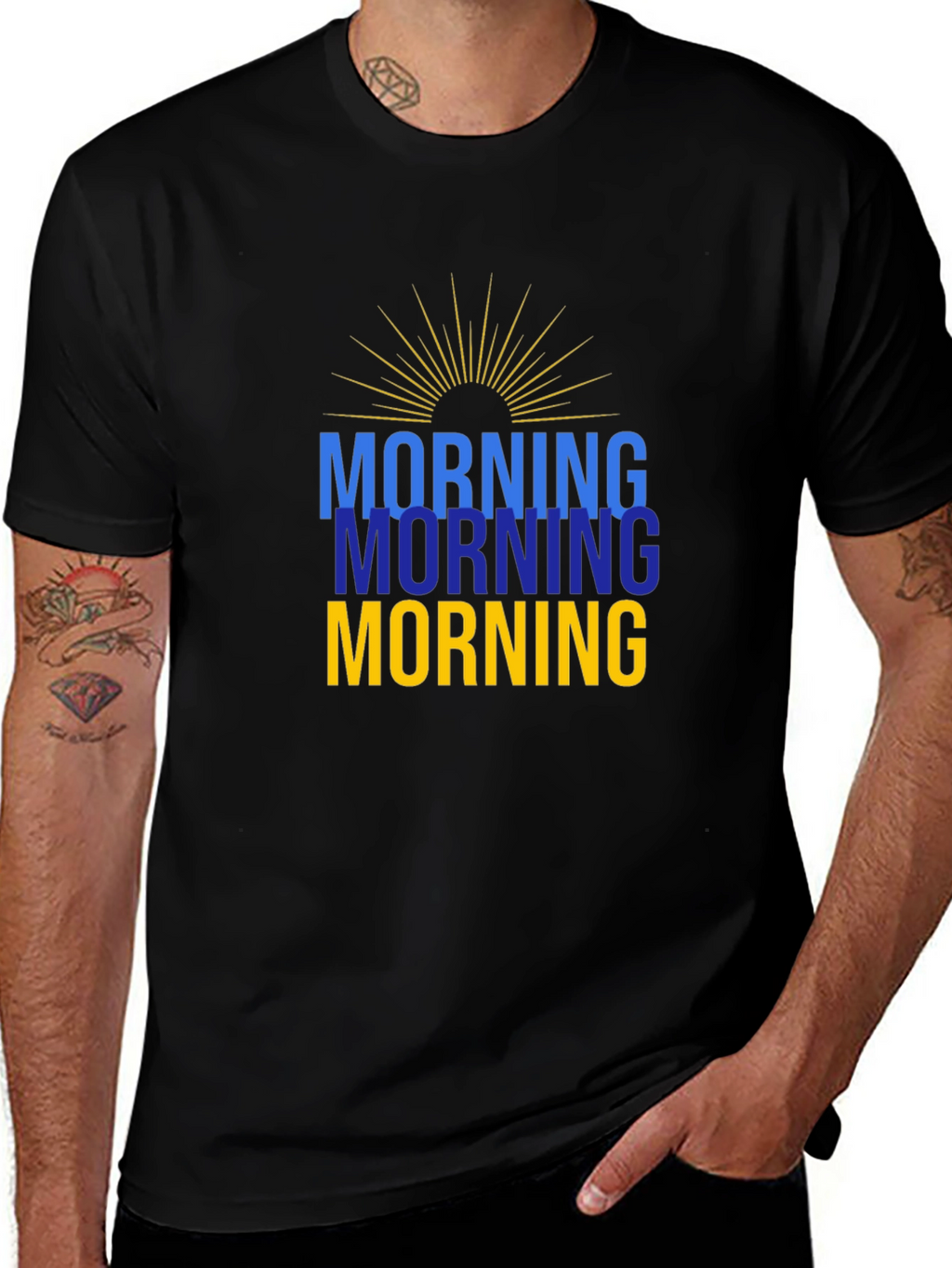 Morning Graphic Print T-Shirt