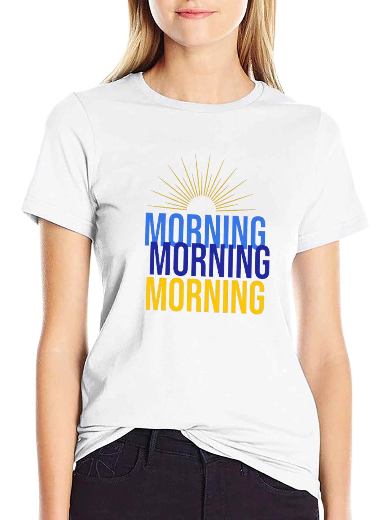 Morning Graphic Print T-Shirt