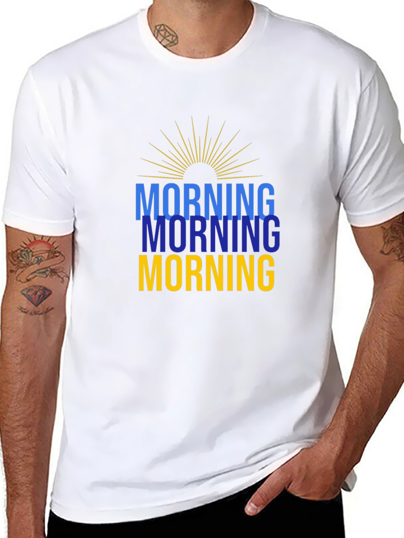 Morning Graphic Print T-Shirt