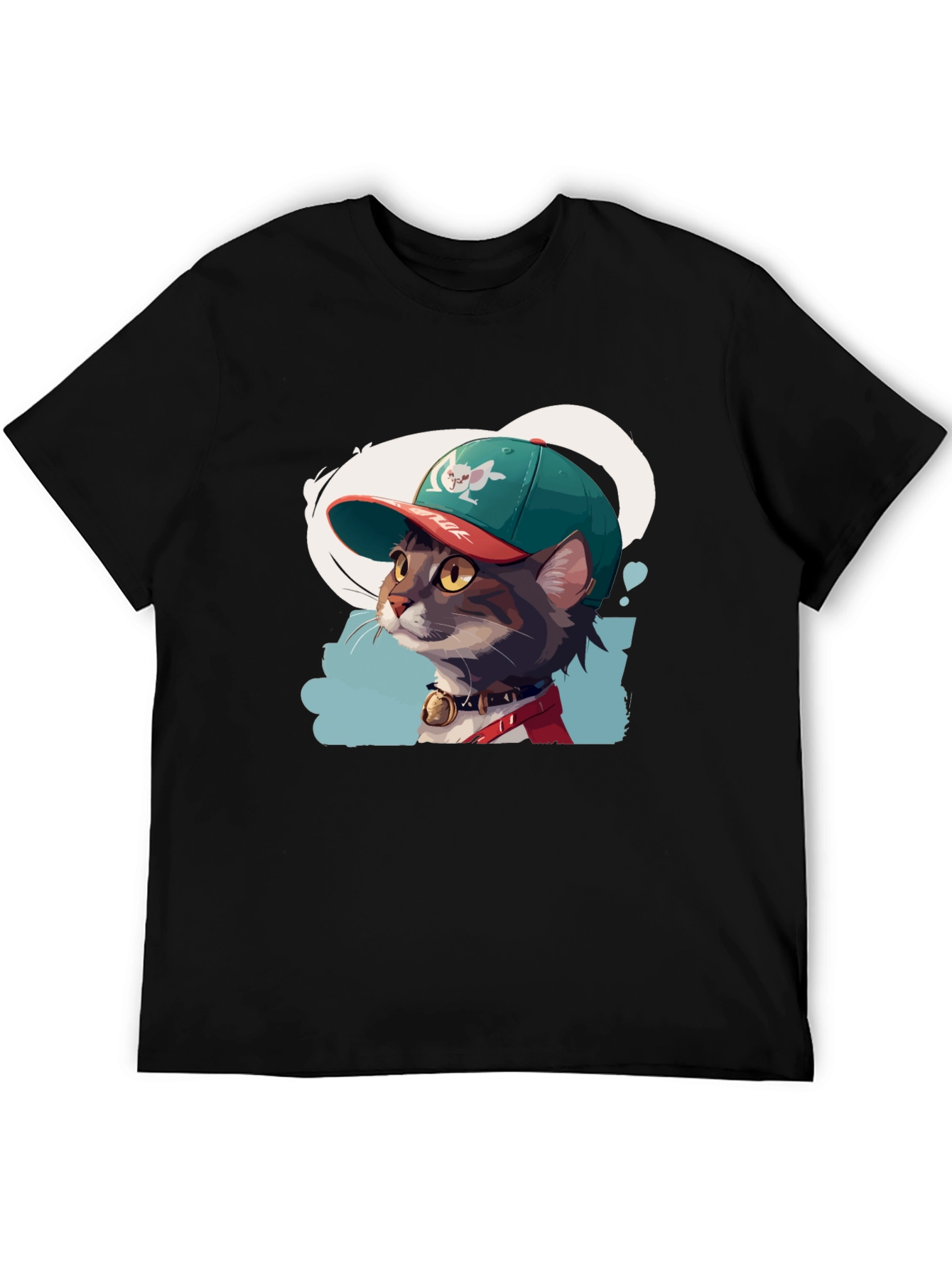 Cool Cat Tee: Fun Graphic T-Shirt for Cat Lovers