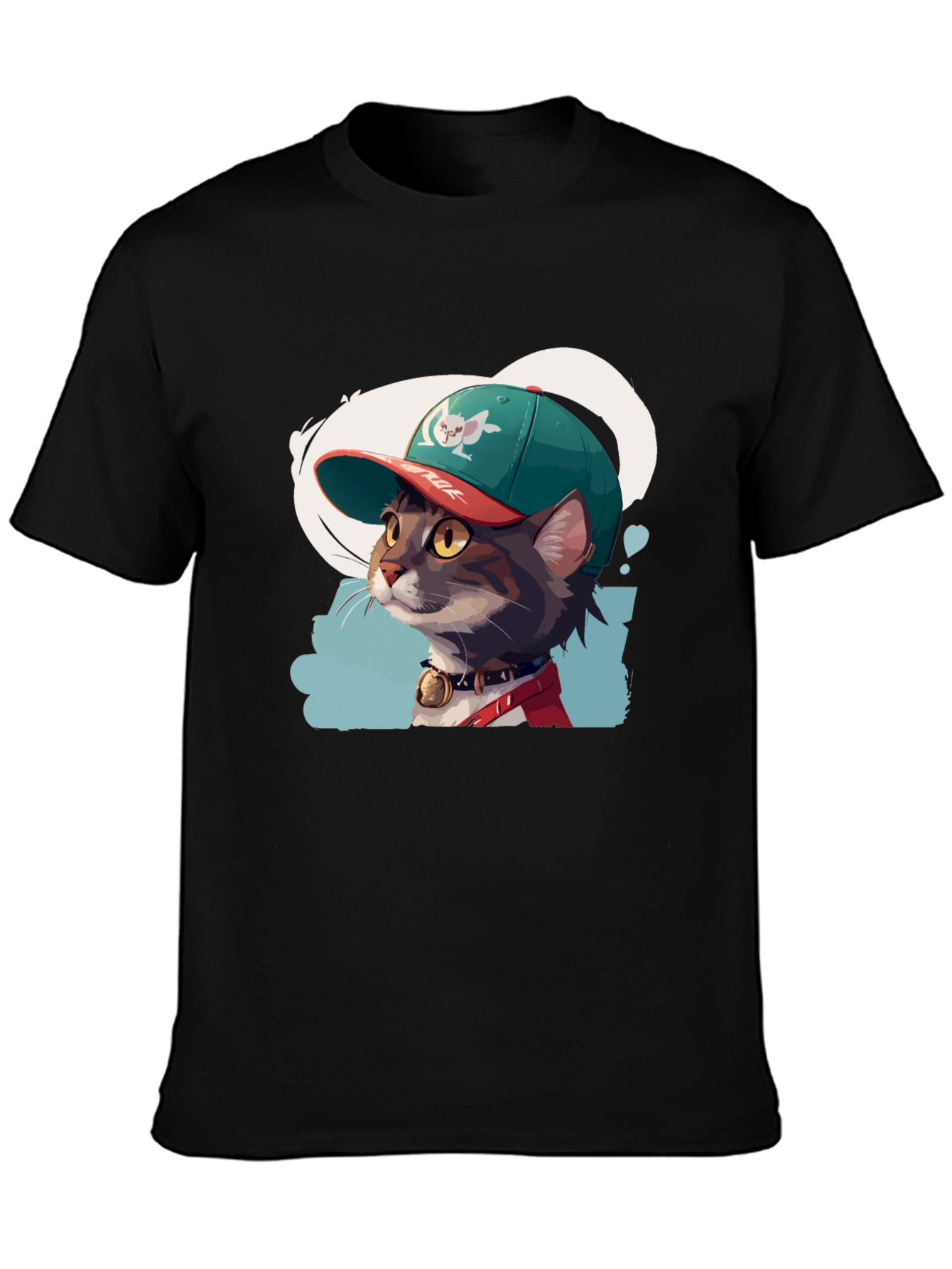 Cool Cat Tee: Fun Graphic T-Shirt for Cat Lovers