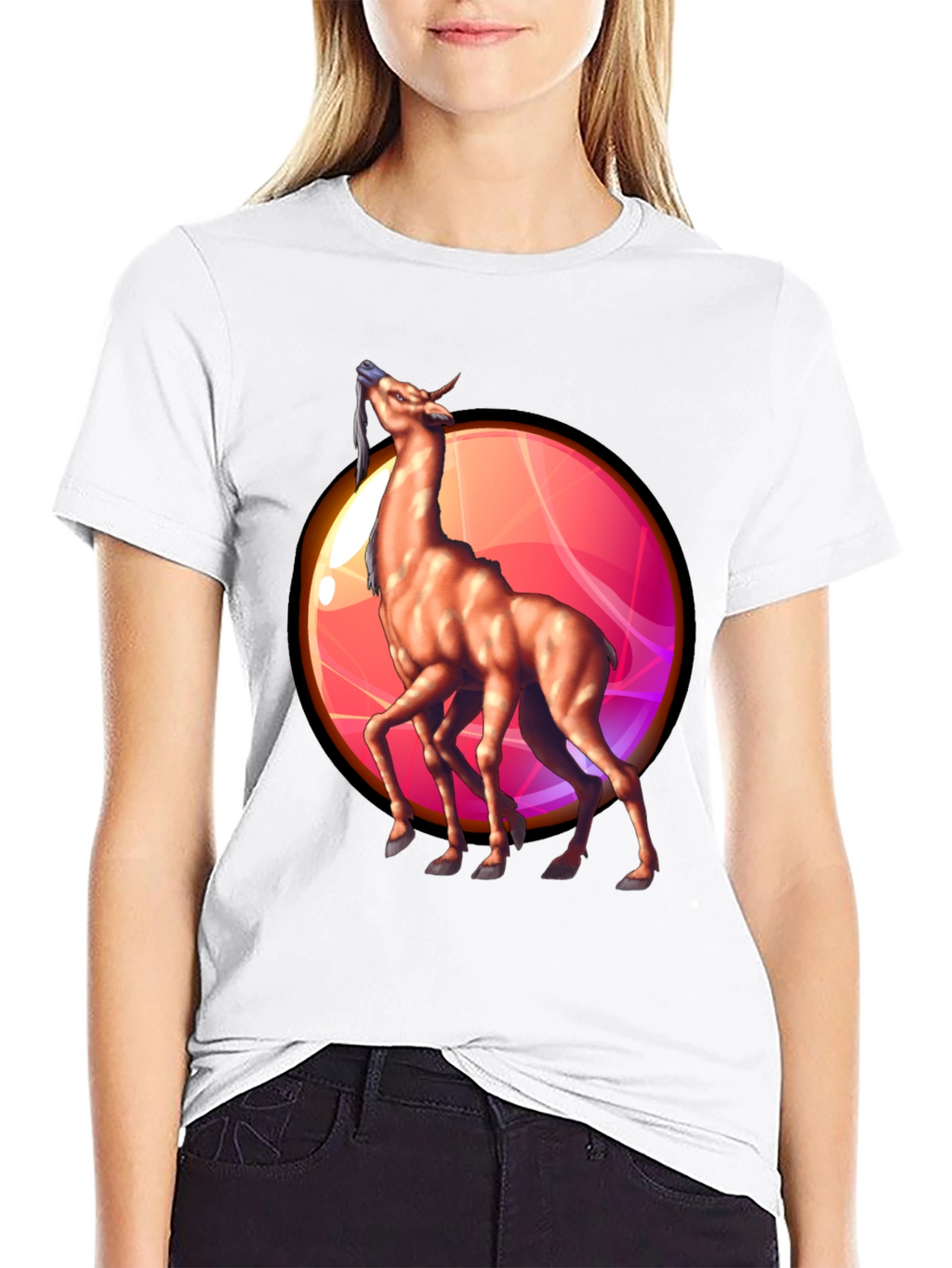 Unique Four-Legged Creature Graphic Tee