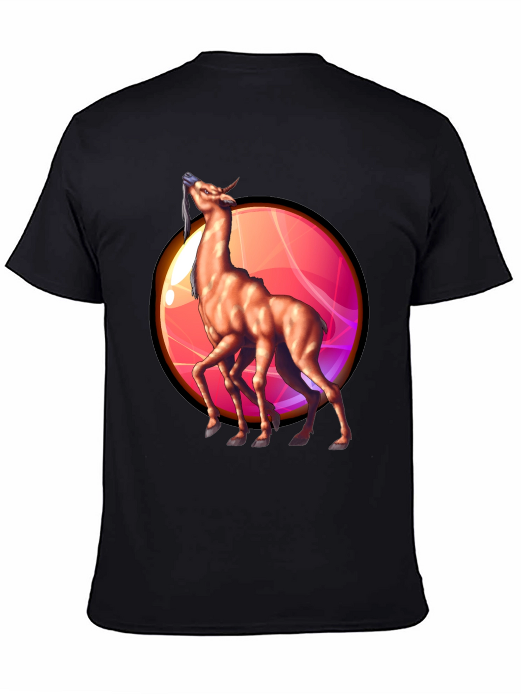 Unique Four-Legged Creature Graphic Tee