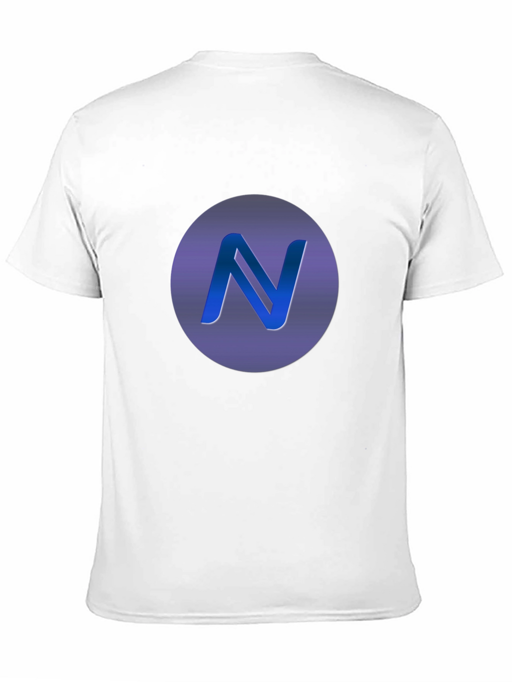 Stylish Black T-Shirt with Letter N Logo