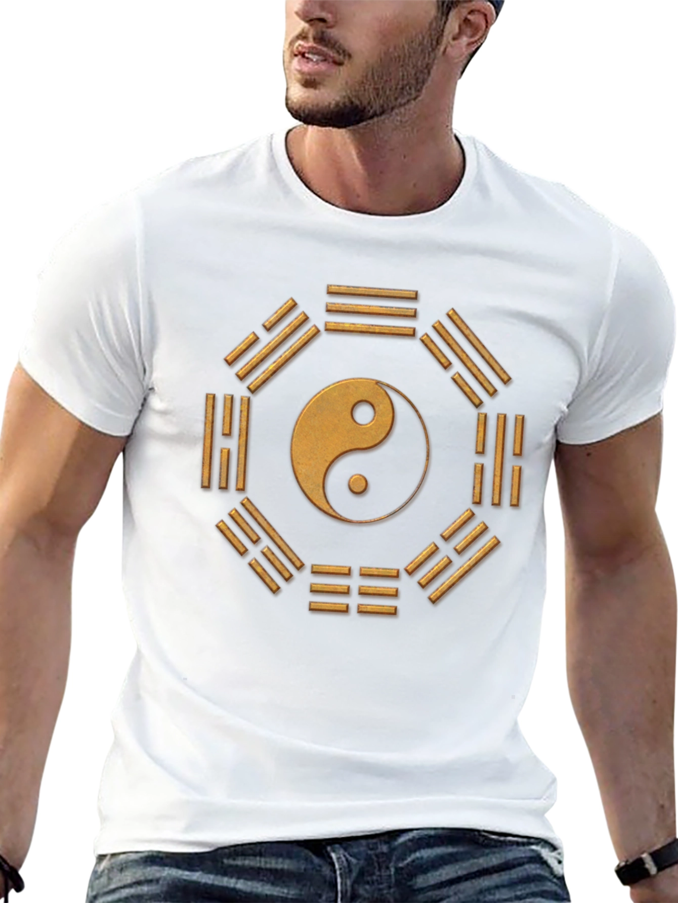 Yin Yang Bagua T-Shirt - Symbol of Harmony