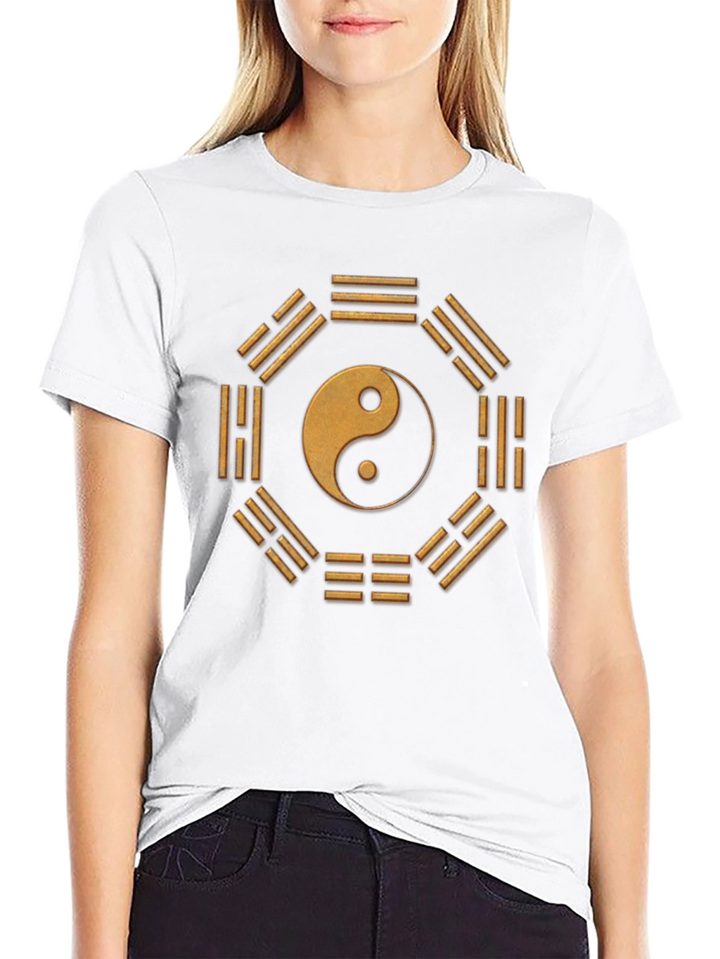 Yin Yang Bagua T-Shirt - Symbol of Harmony