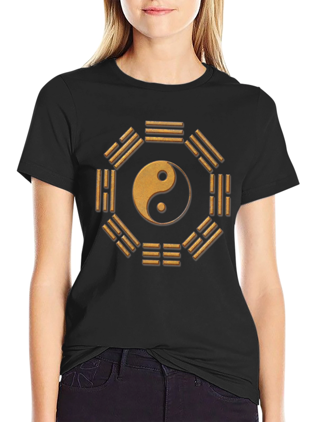 Yin Yang Bagua T-Shirt - Symbol of Harmony