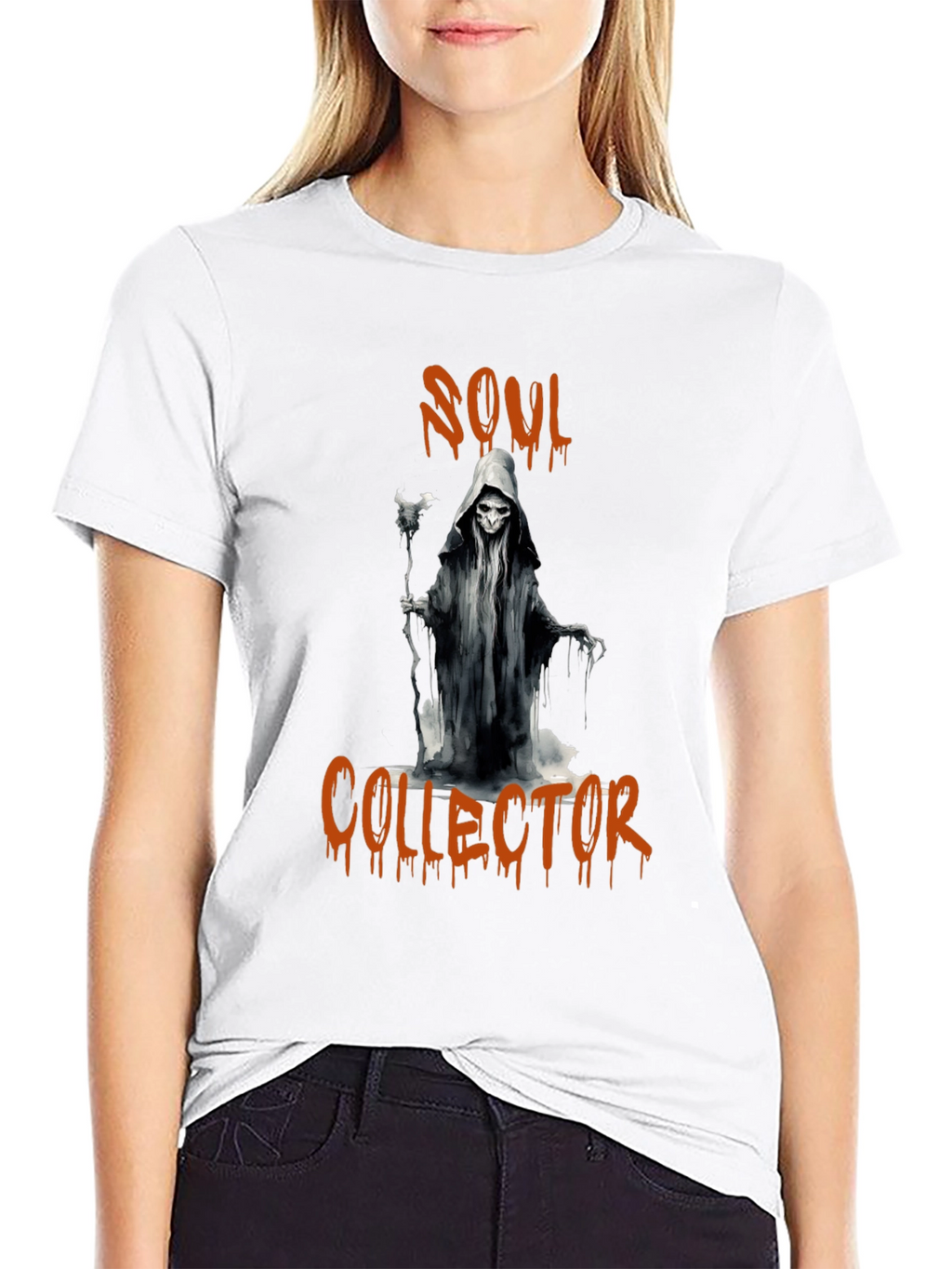 Soul Collector Graphic Tee - Reaper Design