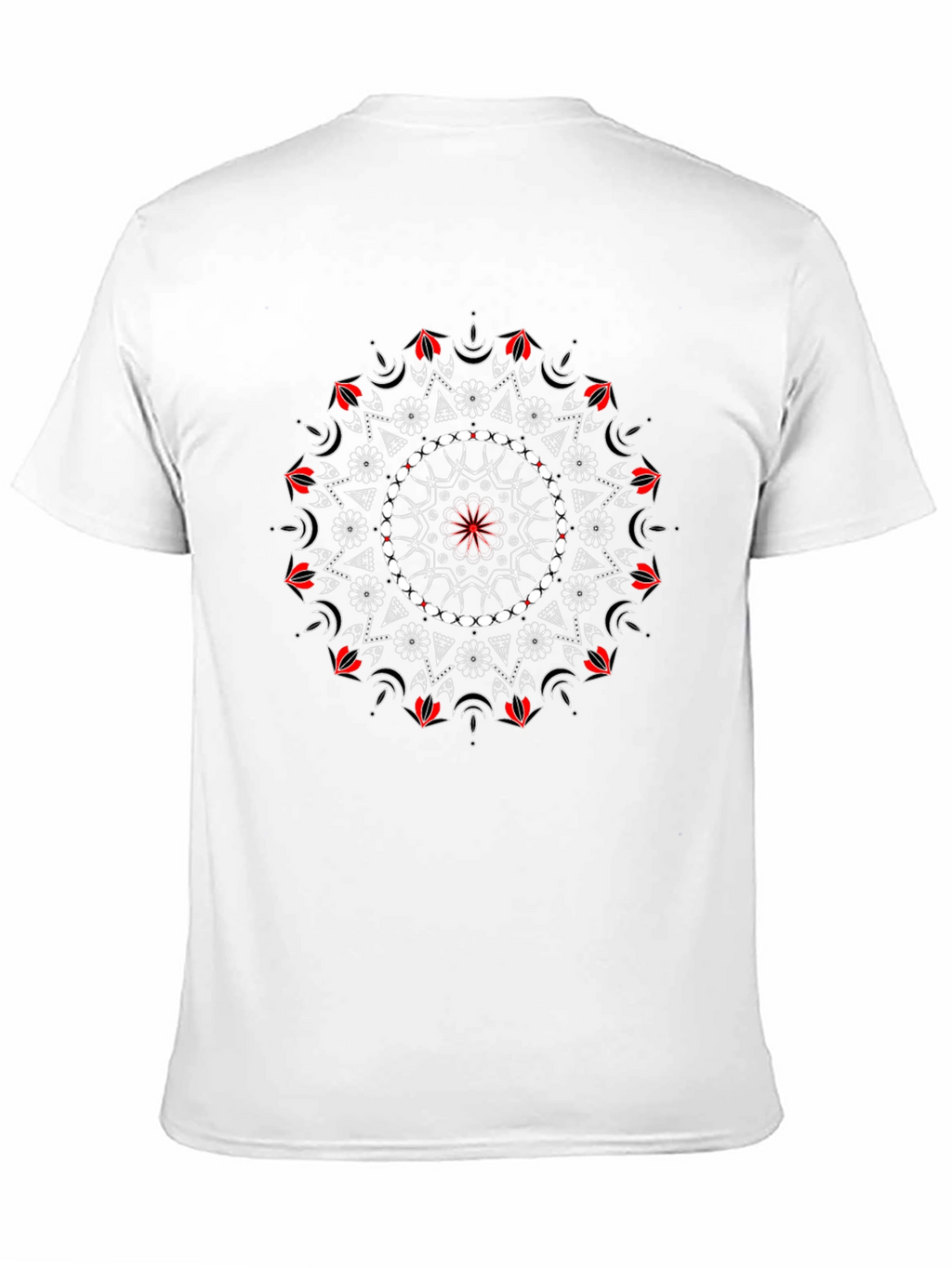 Mandala Graphic Tee - Black Stylish Unisex T-Shirt