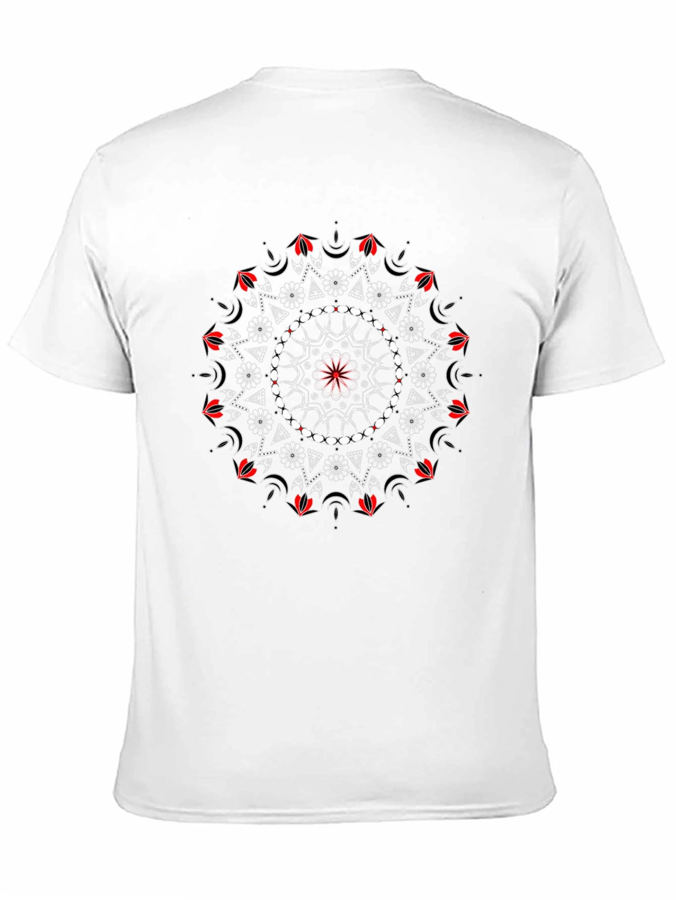 Mandala Graphic Tee - Black Stylish Unisex T-Shirt