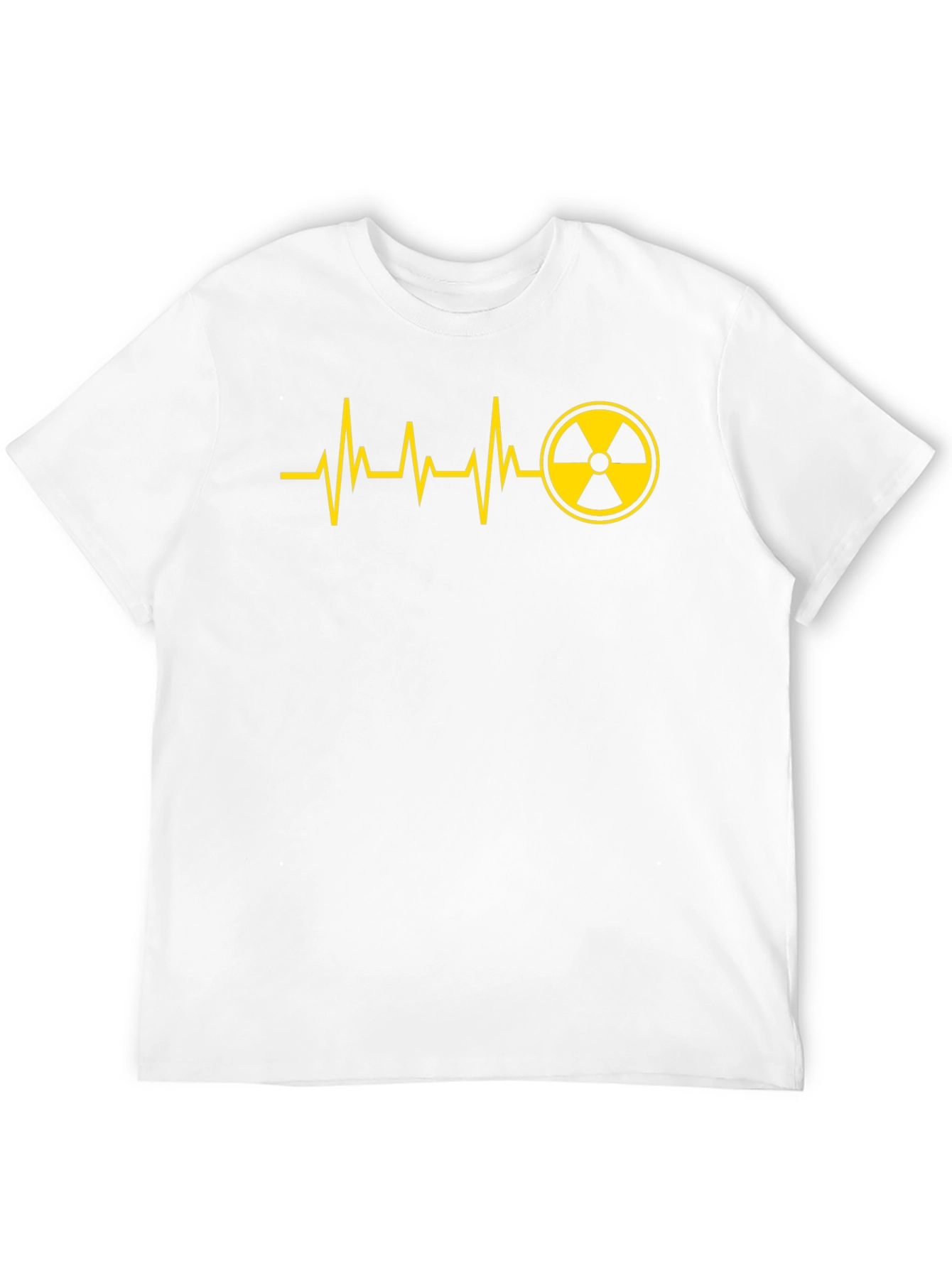 Radioactive Heartbeat Graphic Tee - Black