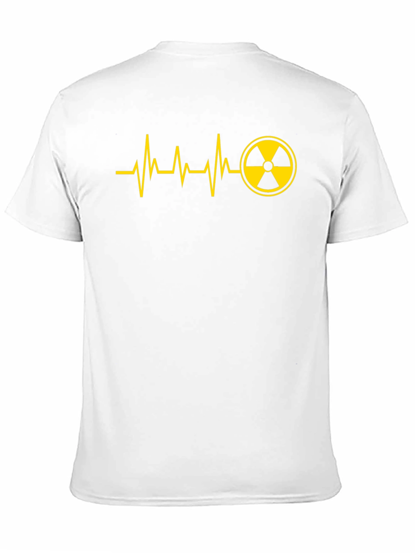 Radioactive Heartbeat Graphic Tee - Black