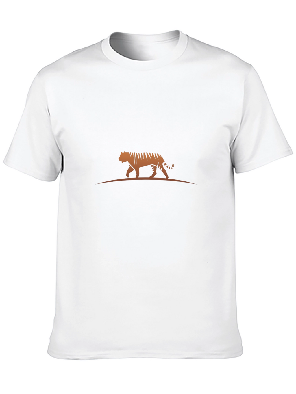 Mens Black Tiger Graphic Tee - Stylish Casual Wear