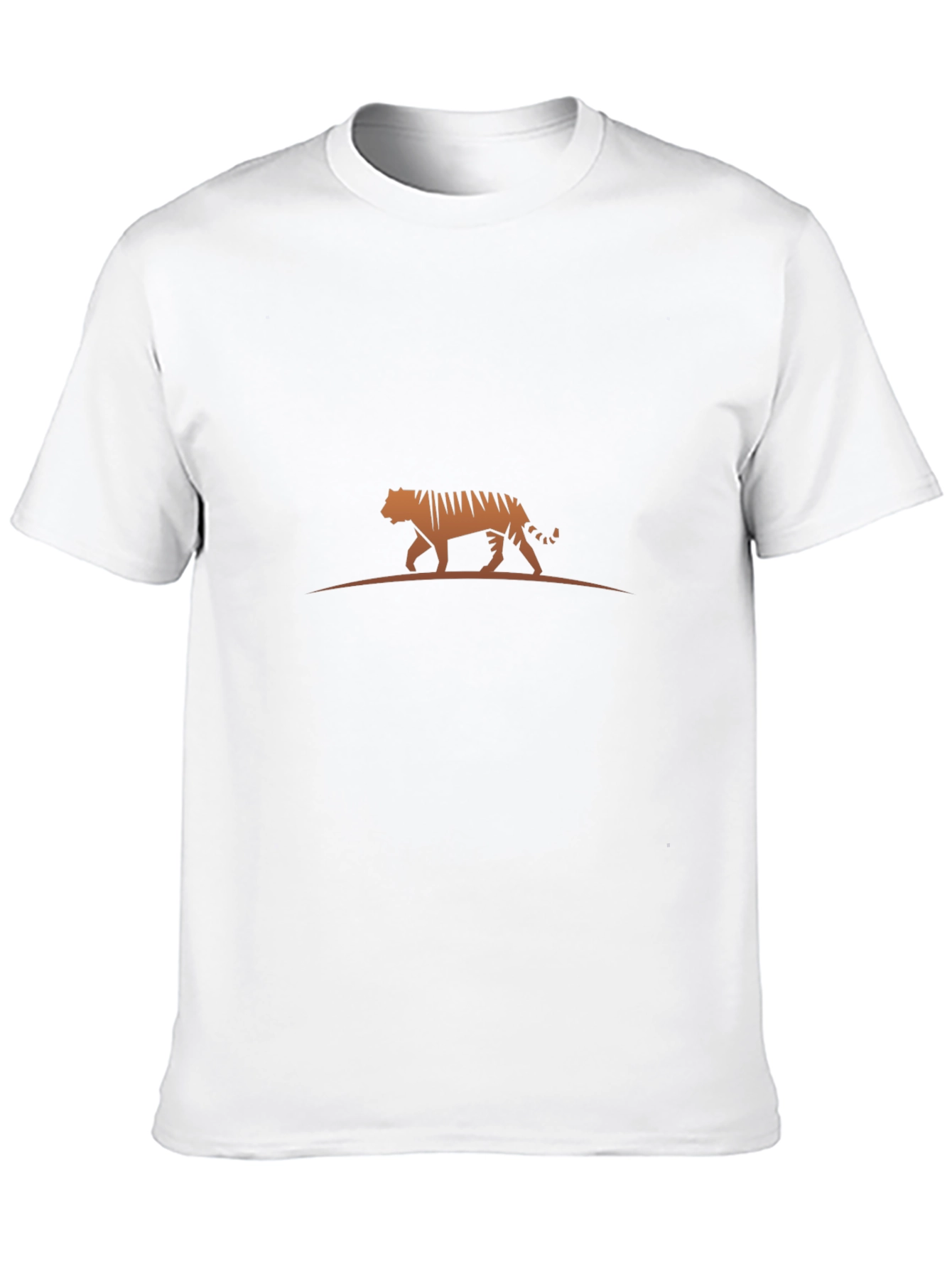 Mens Black Tiger Graphic Tee - Stylish Casual Wear