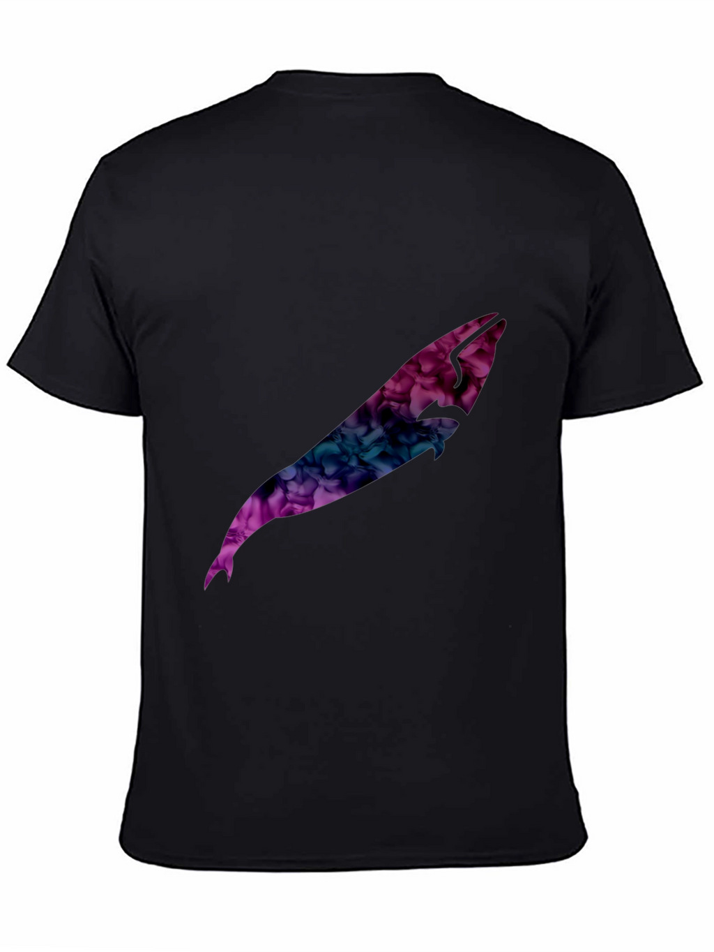 Abstract Design Black T-Shirt