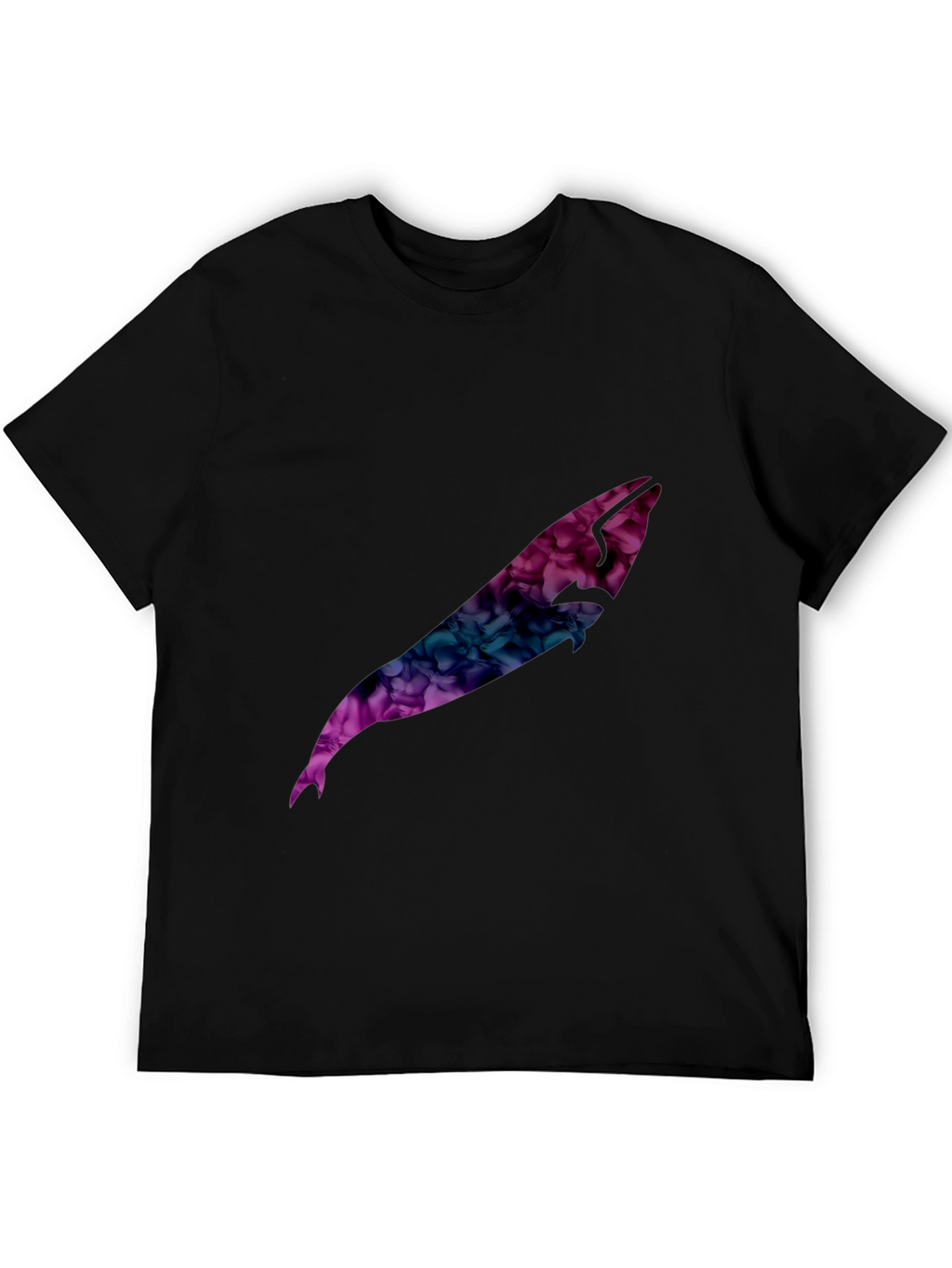 Abstract Design Black T-Shirt