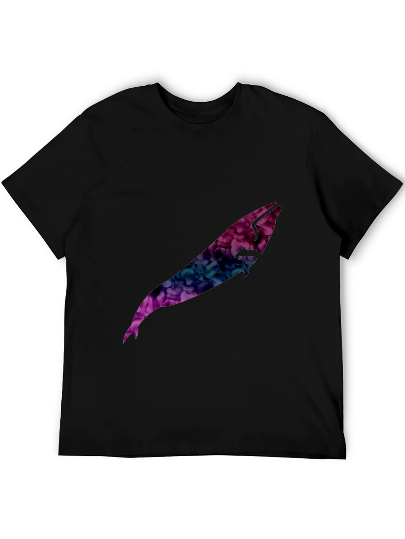 Abstract Design Black T-Shirt