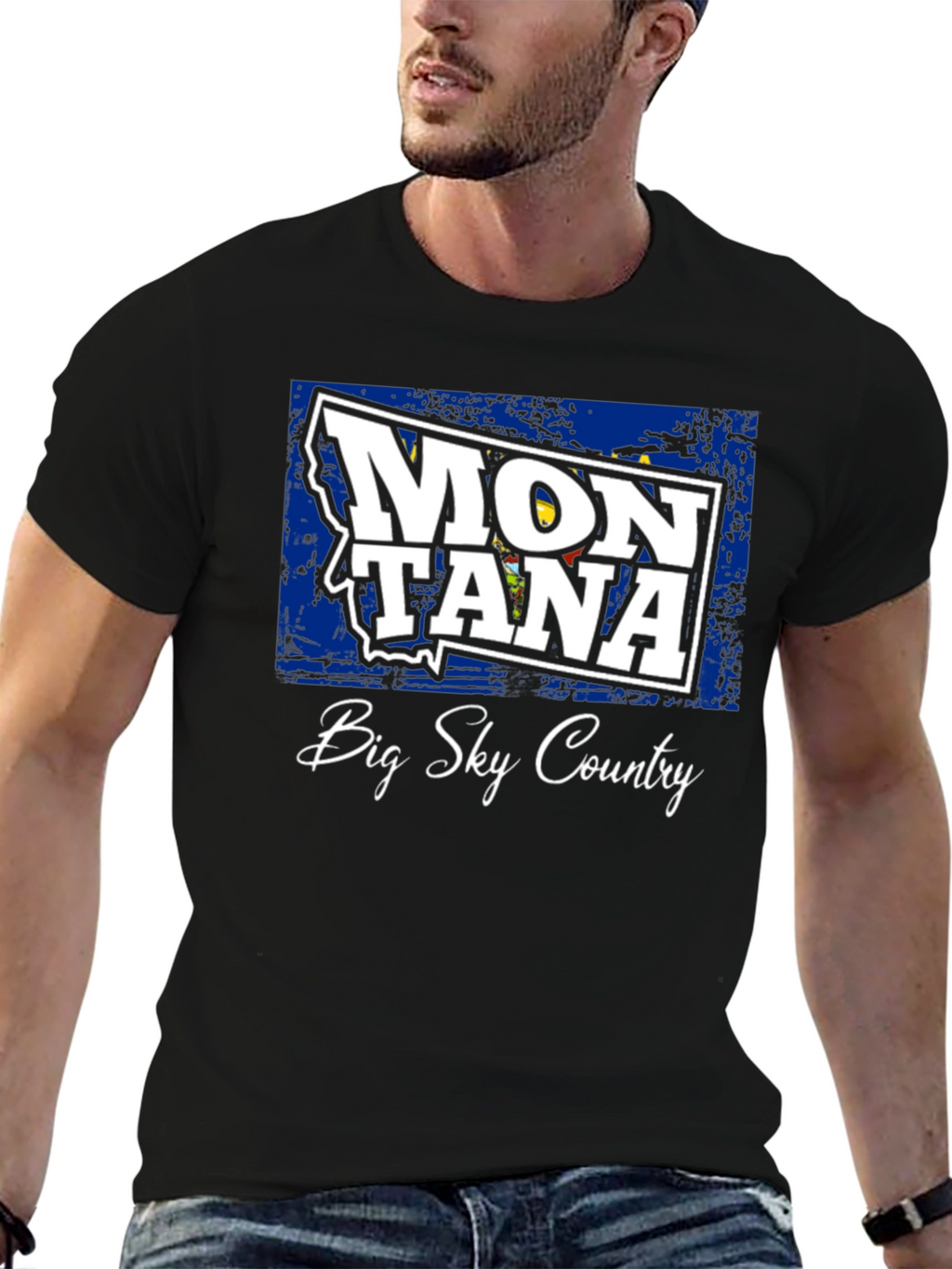 Montana Big Sky Country Graphic Tee