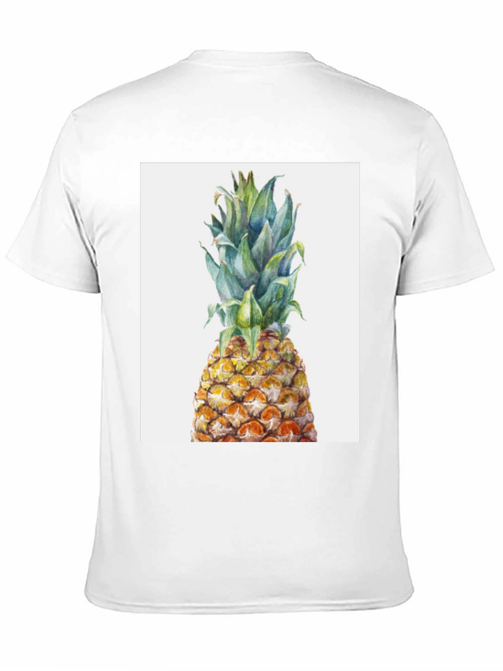 Pineapple Graphic Tee - Tropical Fruit T-Shirt
