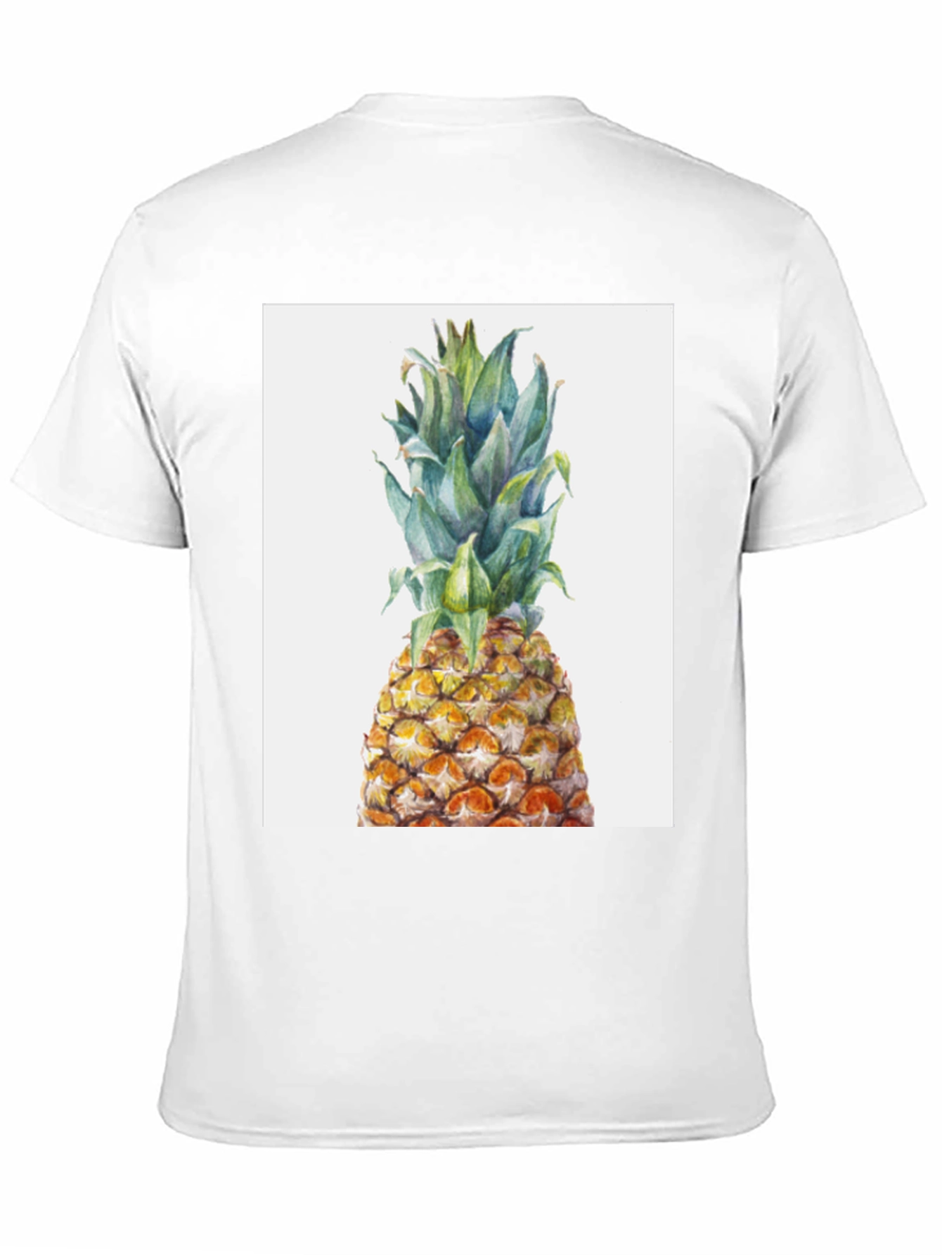 Pineapple Graphic Tee - Tropical Fruit T-Shirt