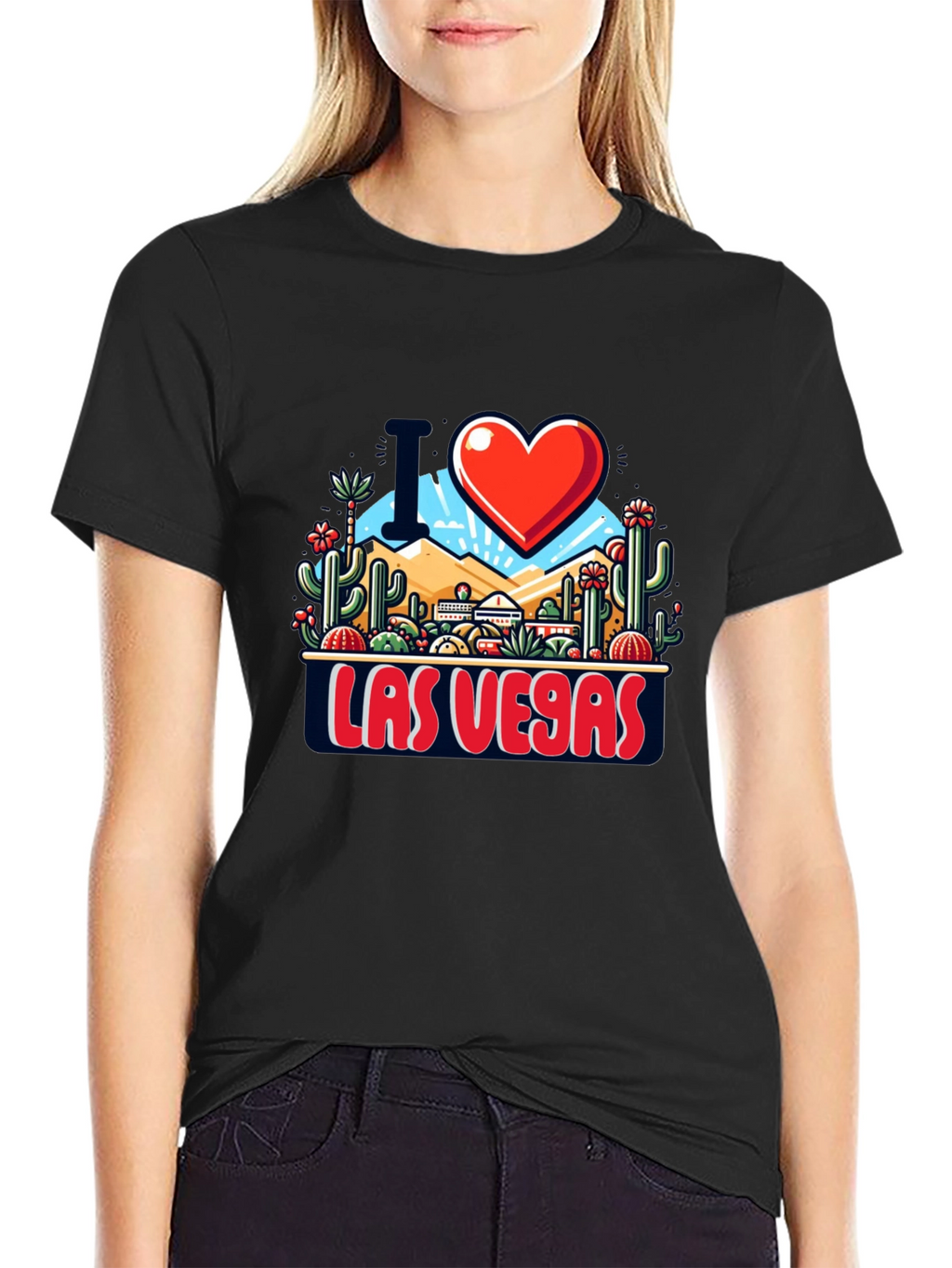 I Love Las Vegas Graphic T-Shirt