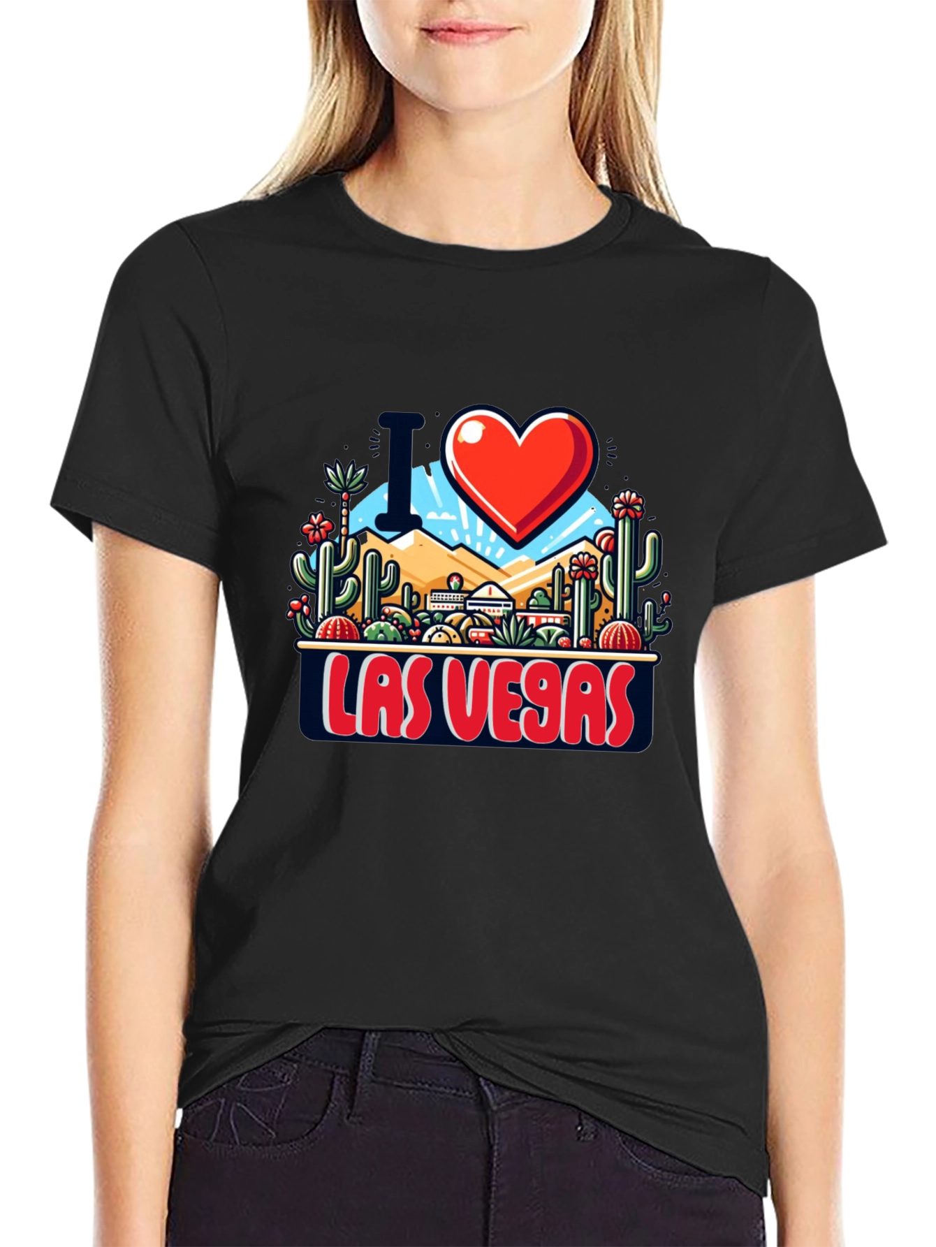 I Love Las Vegas Graphic T-Shirt
