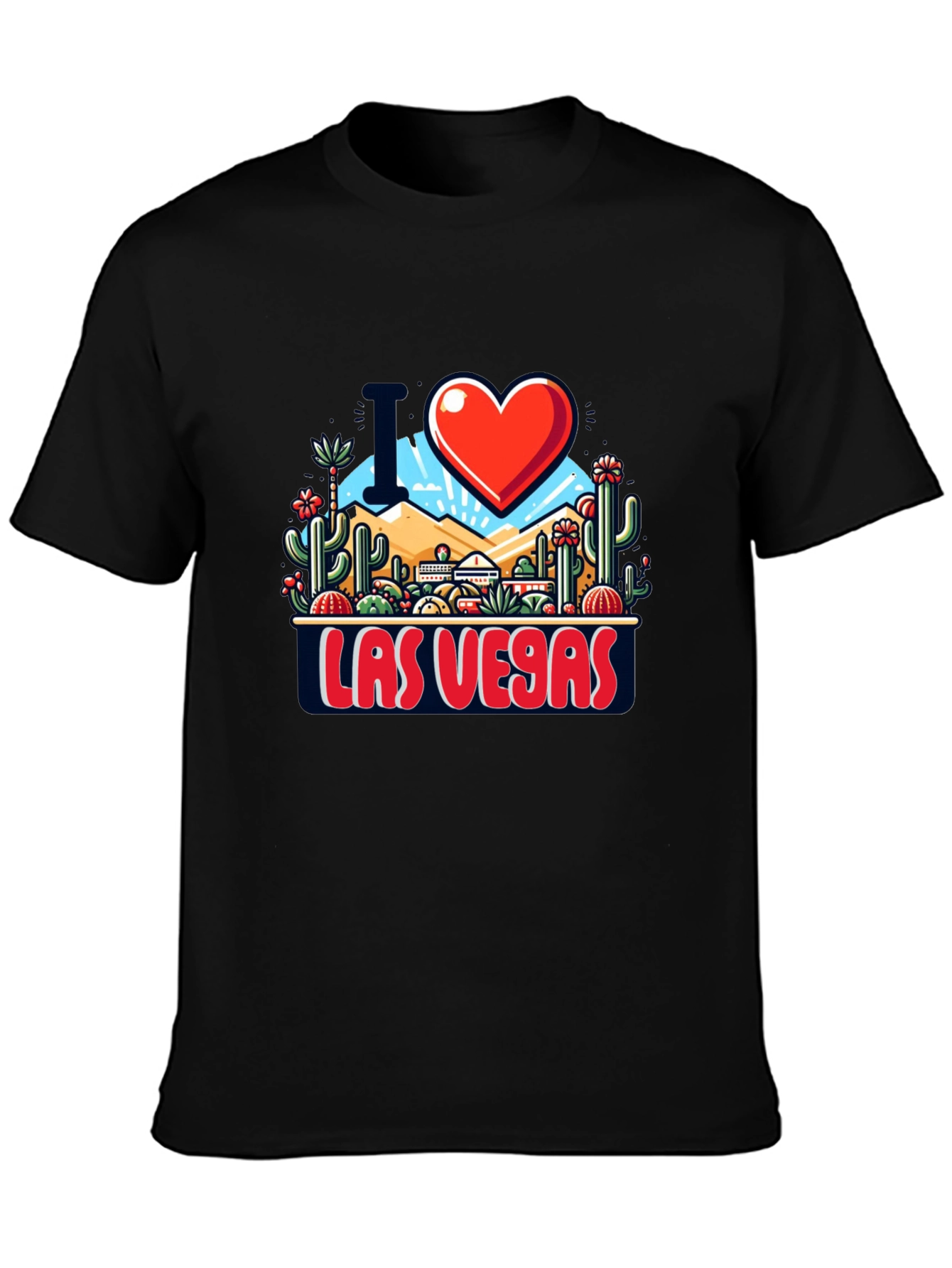 I Love Las Vegas Graphic T-Shirt