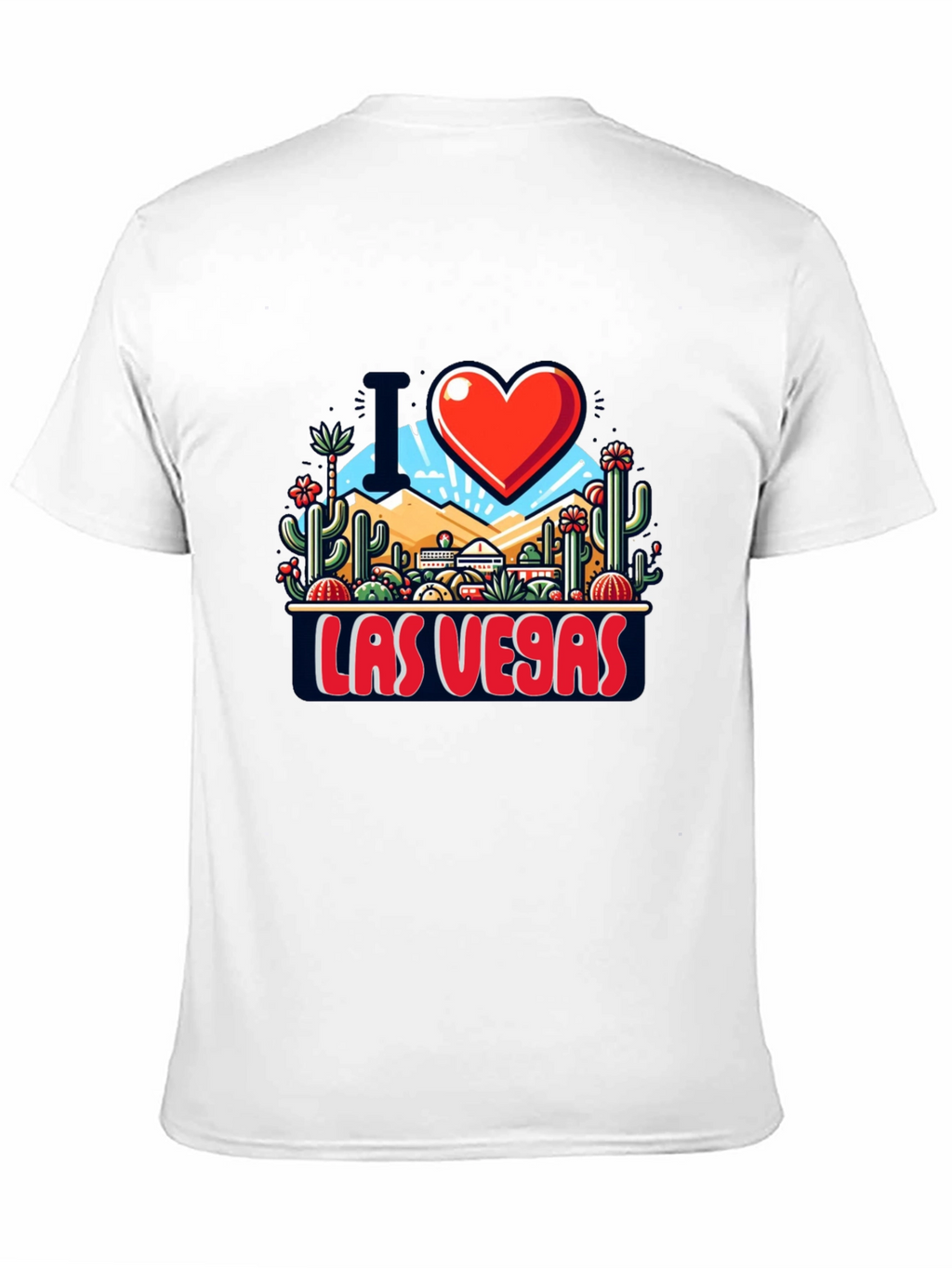 I Love Las Vegas Graphic T-Shirt