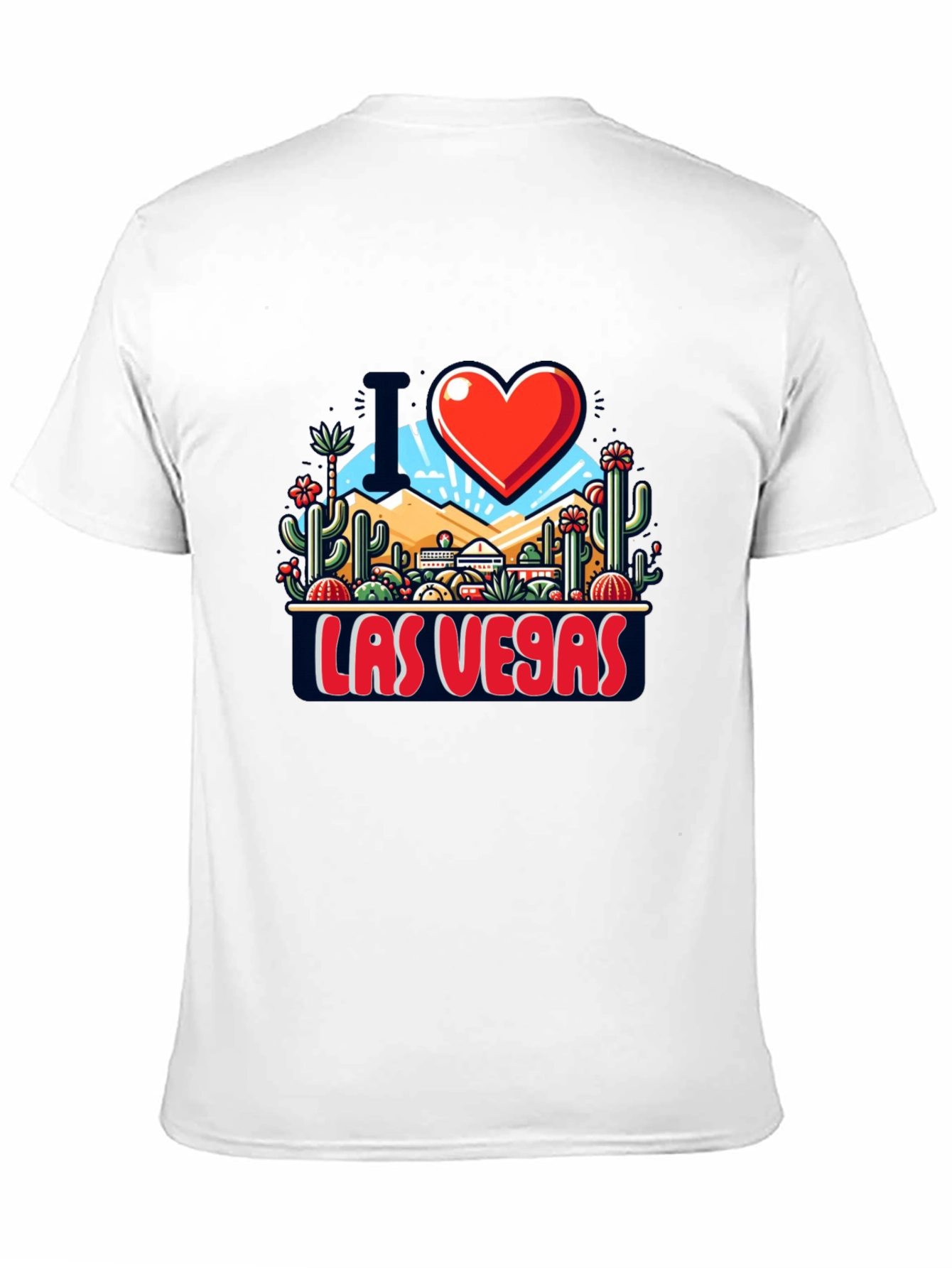 I Love Las Vegas Graphic T-Shirt