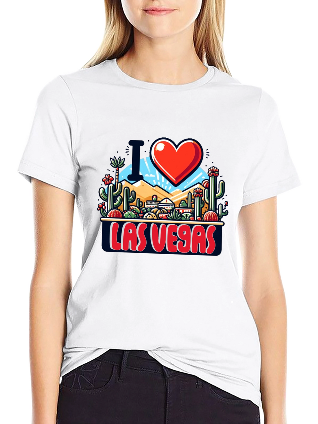 I Love Las Vegas Graphic T-Shirt