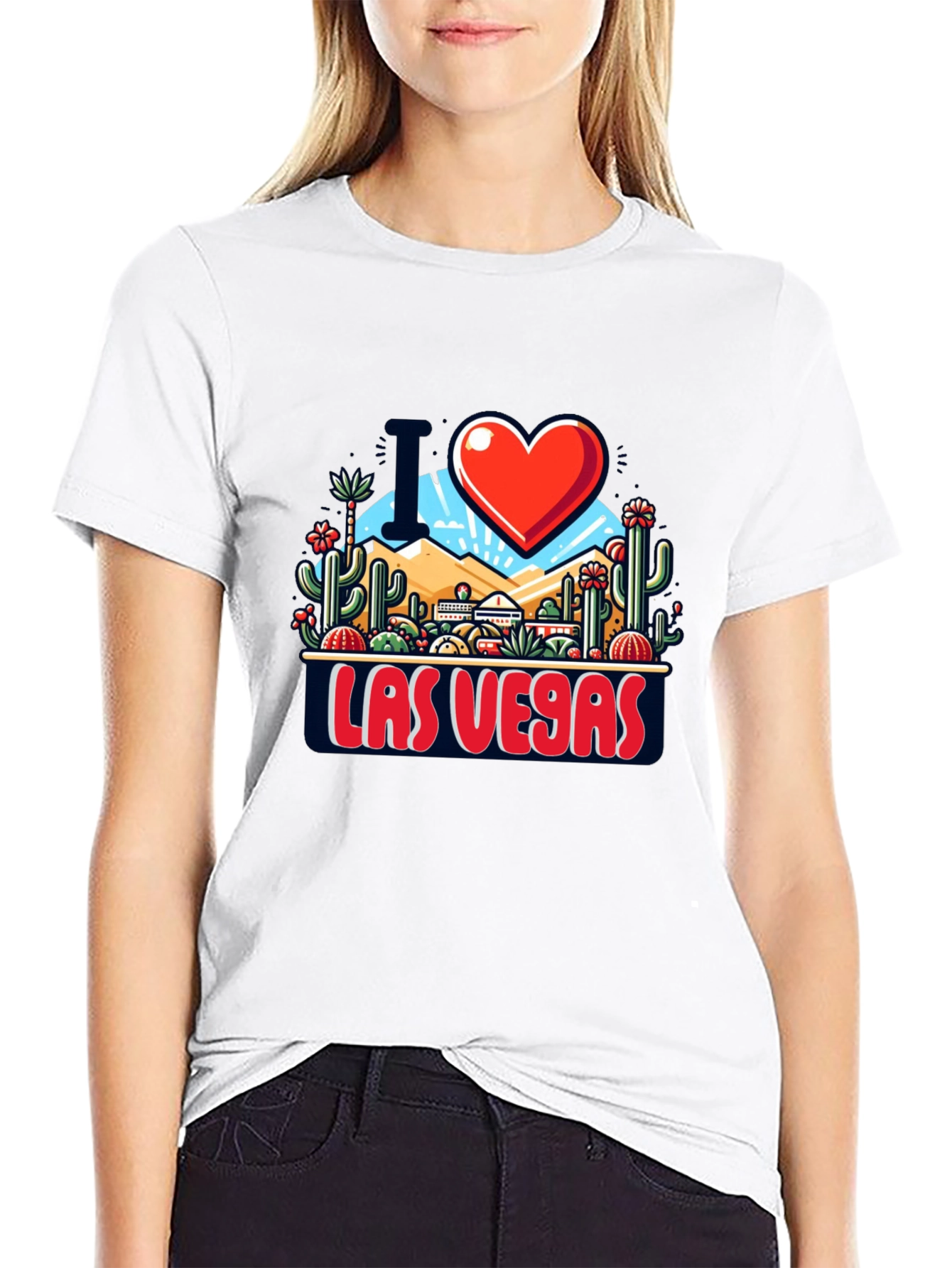 I Love Las Vegas Graphic T-Shirt