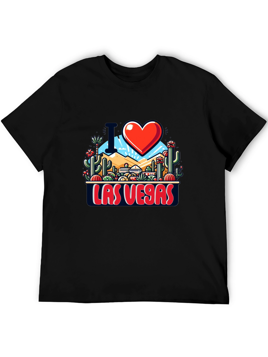I Love Las Vegas Graphic T-Shirt