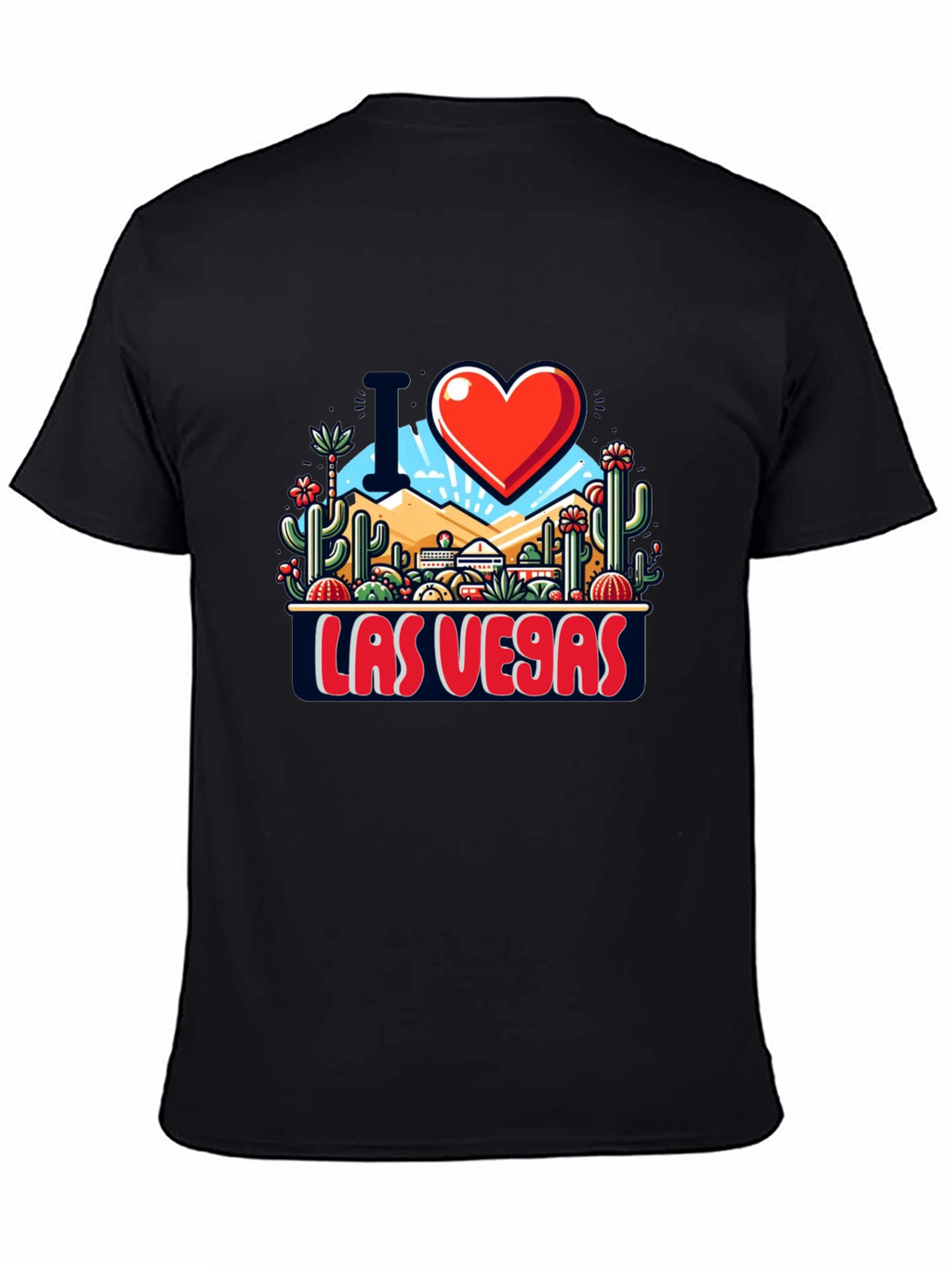 I Love Las Vegas Graphic T-Shirt