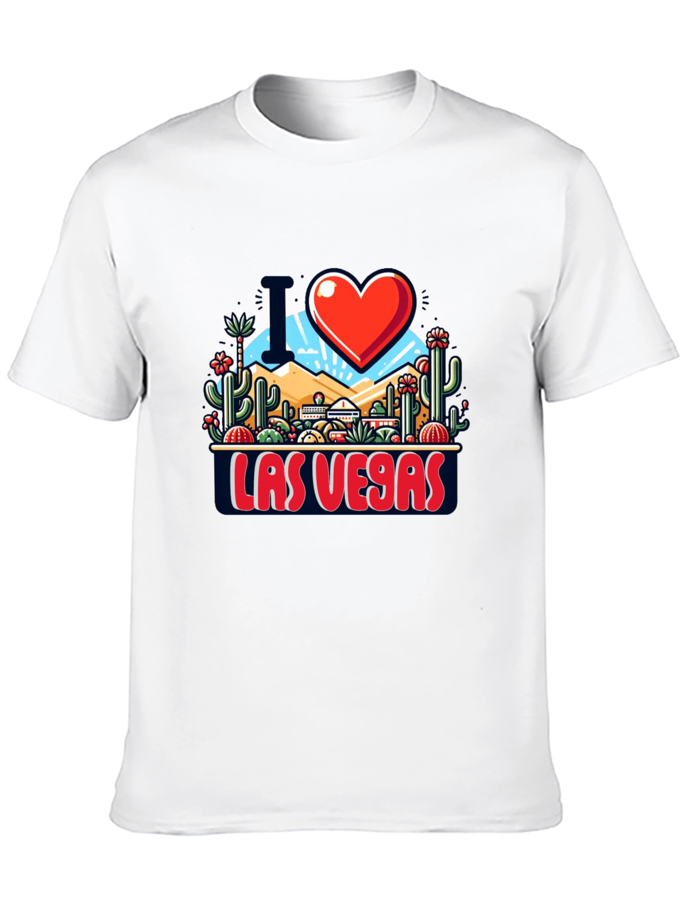 I Love Las Vegas Graphic T-Shirt