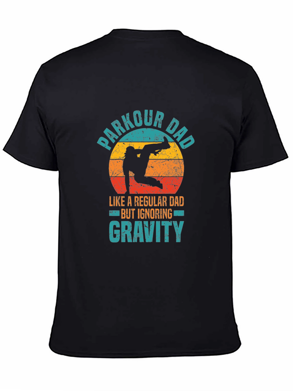 Parkour Dad T-Shirt - Gravity Defying Style