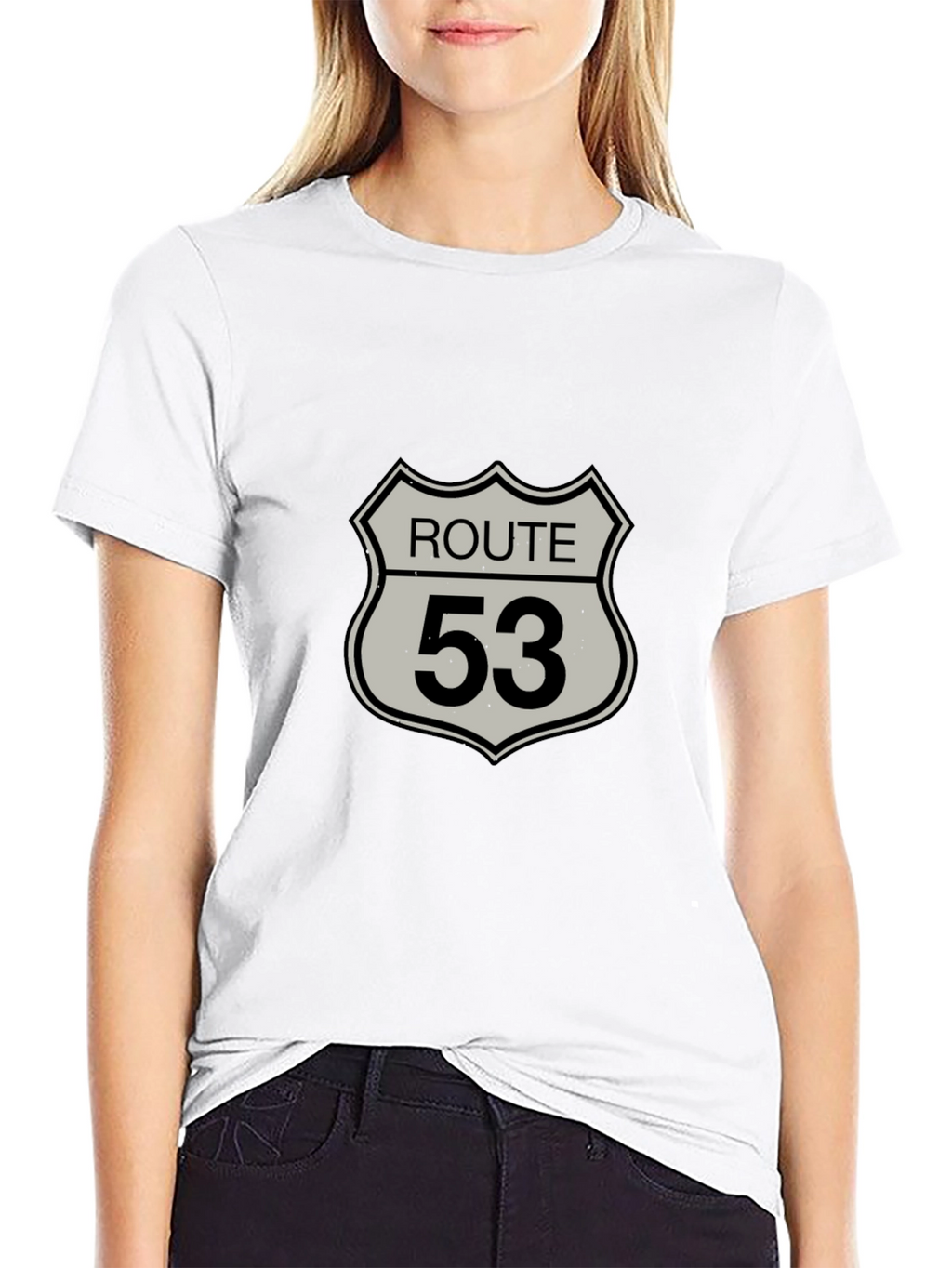 Route 53 Black Graphic Tee