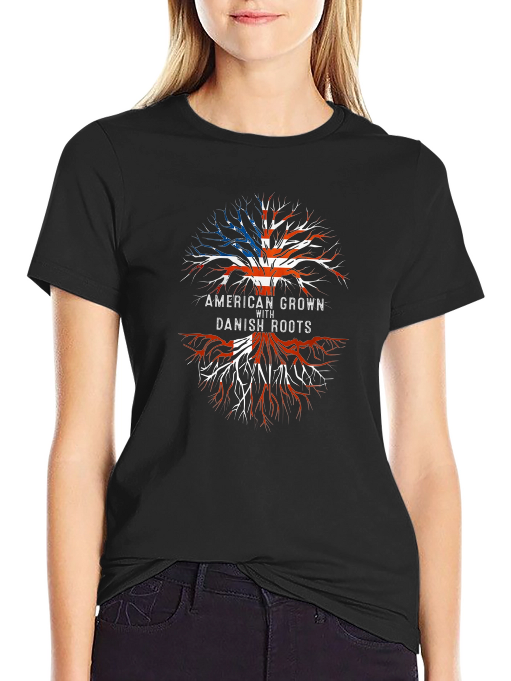 American Grown with Danish Roots T-Shirt