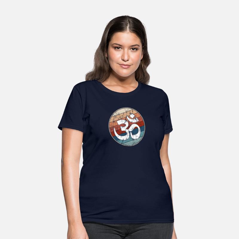 Om Symbol in Retro Style