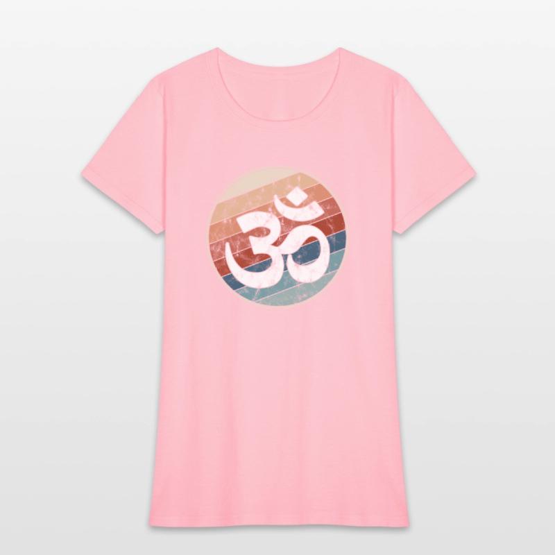 Om Symbol in Retro Style