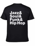 Jazz Soul Funk & Hip Hop Graphic Tee