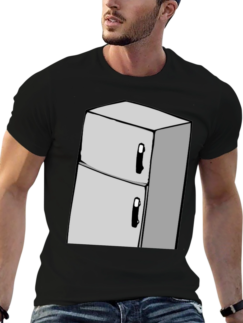 Cool Refrigerator Graphic T-Shirt