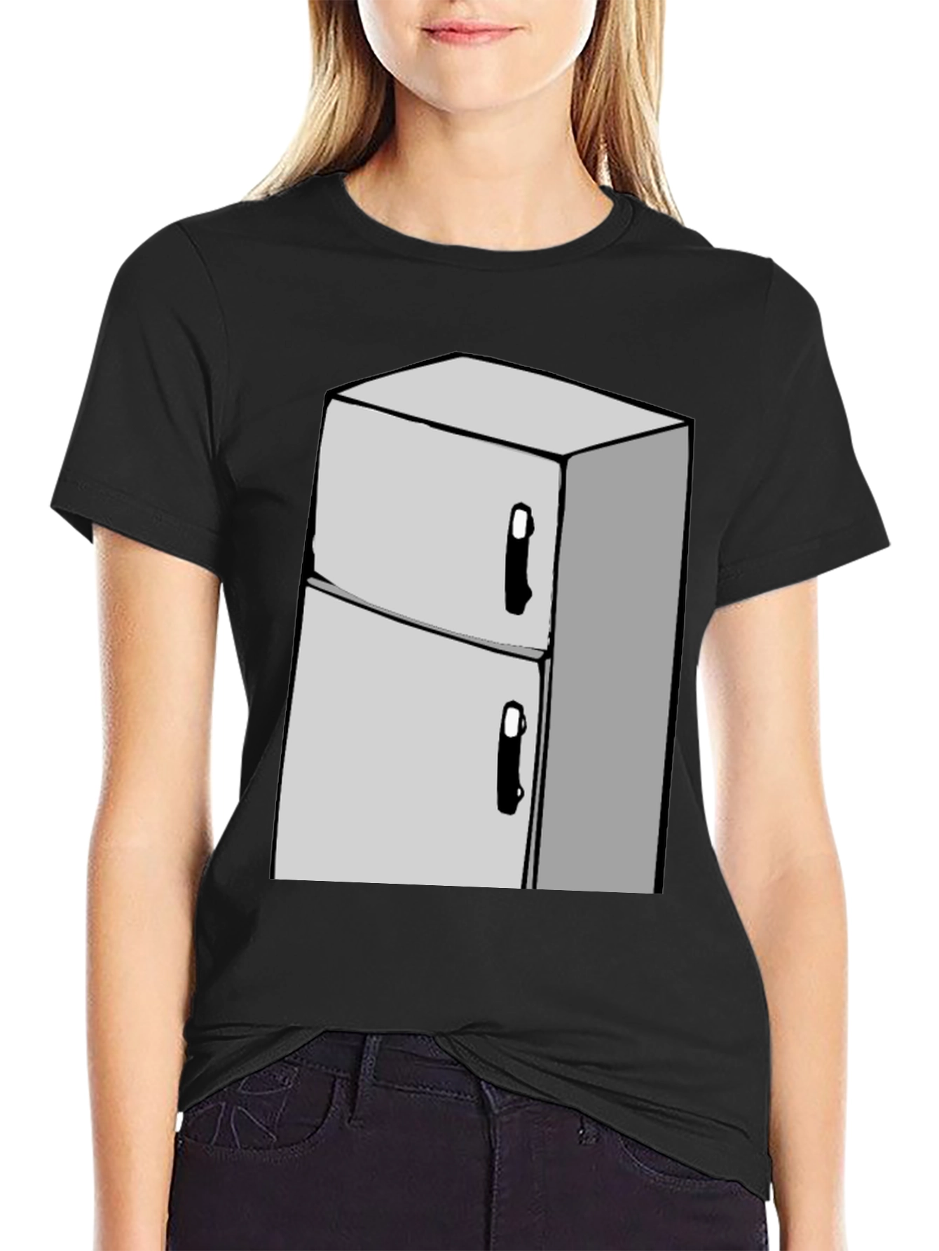 Cool Refrigerator Graphic T-Shirt
