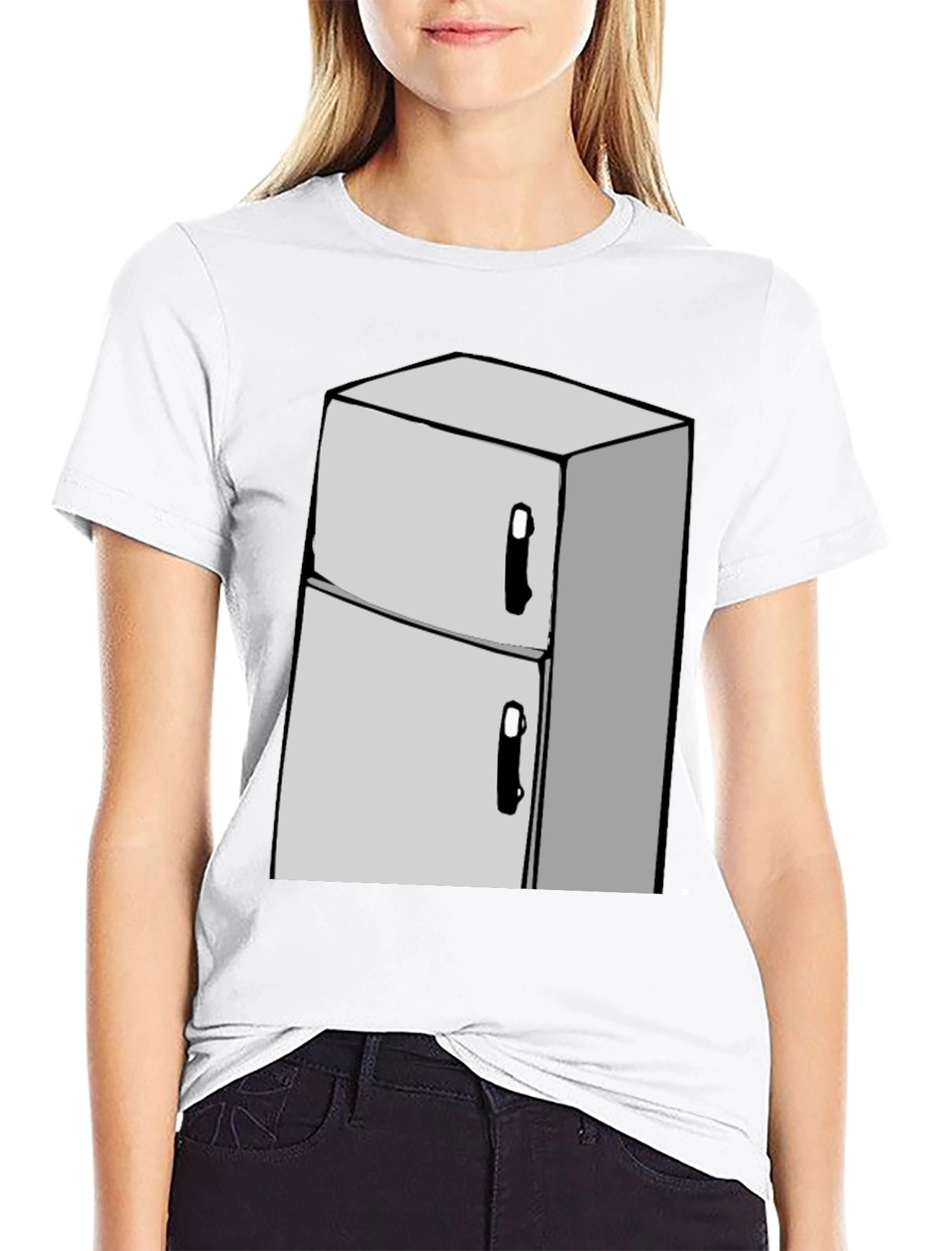 Cool Refrigerator Graphic T-Shirt