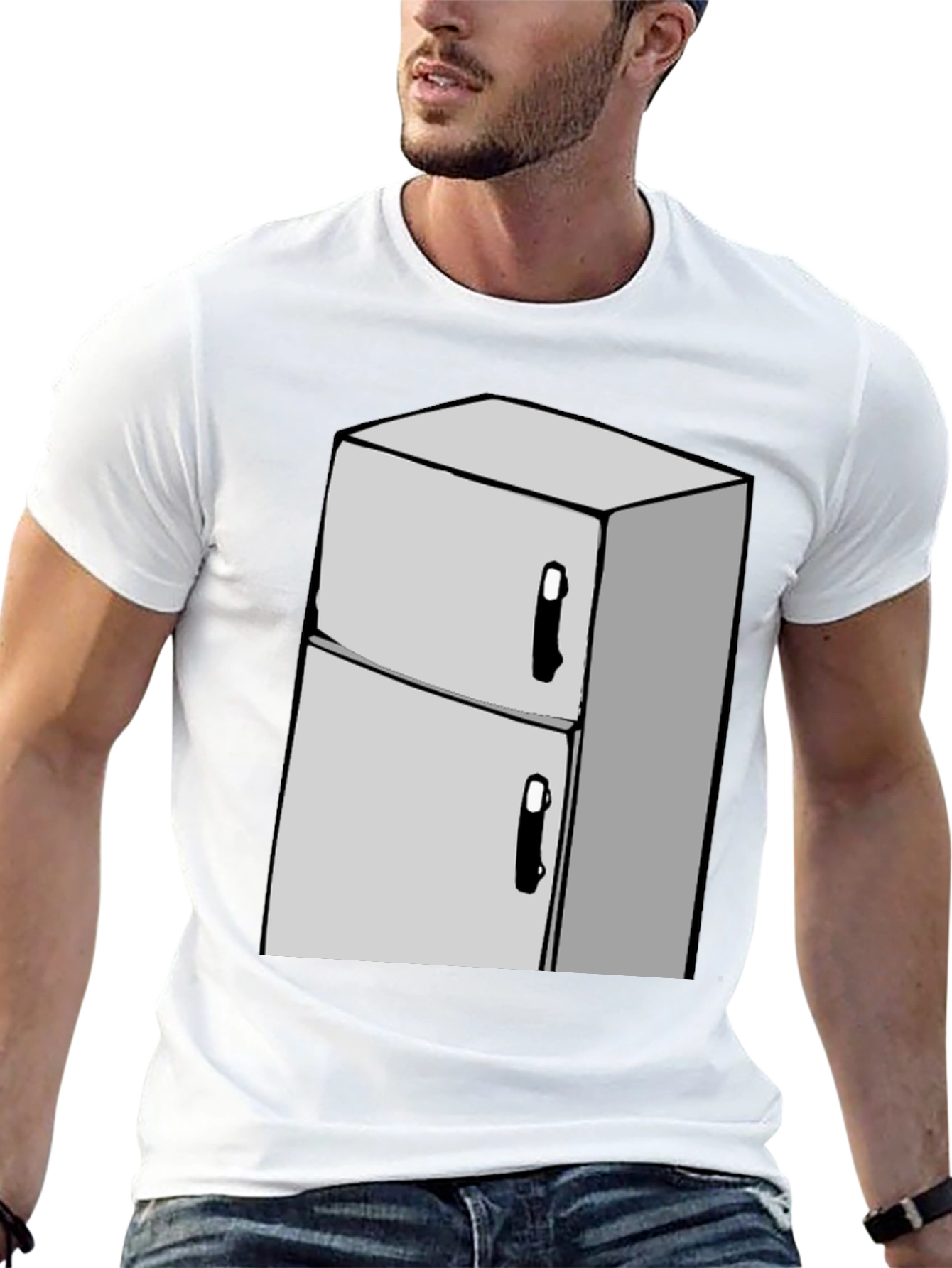 Cool Refrigerator Graphic T-Shirt